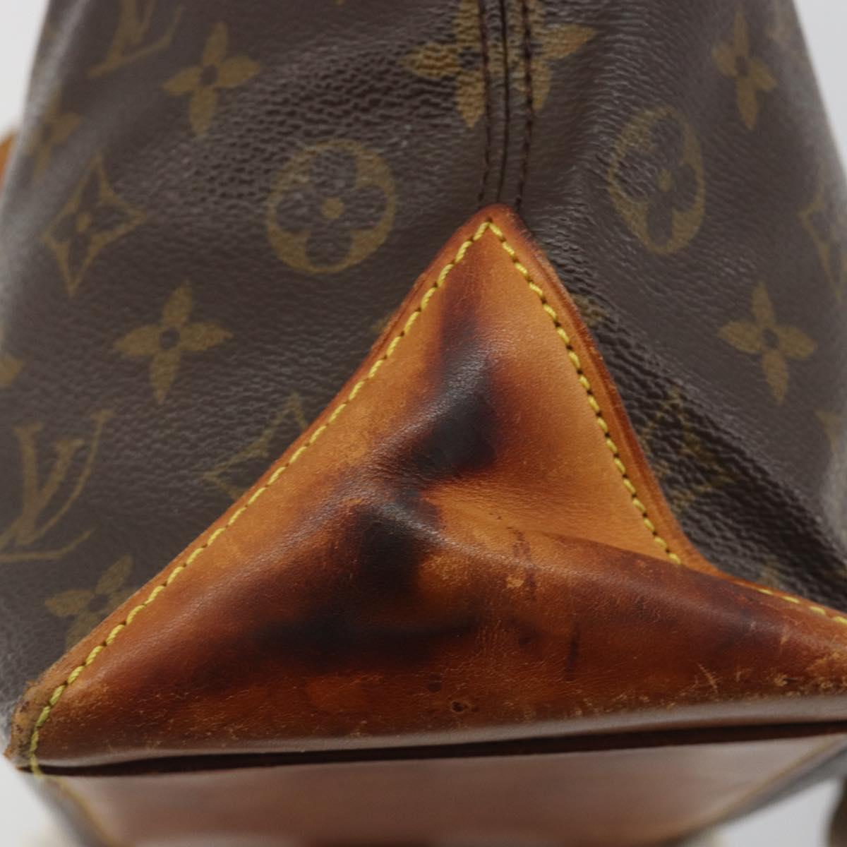 LOUIS VUITTON Monogram Cabas Piano Tote Bag M51148 LV Auth 194347