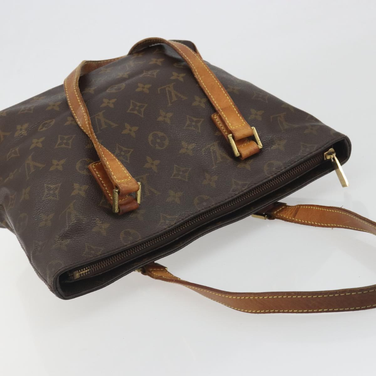 LOUIS VUITTON Monogram Cabas Piano Tote Bag M51148 LV Auth 194347