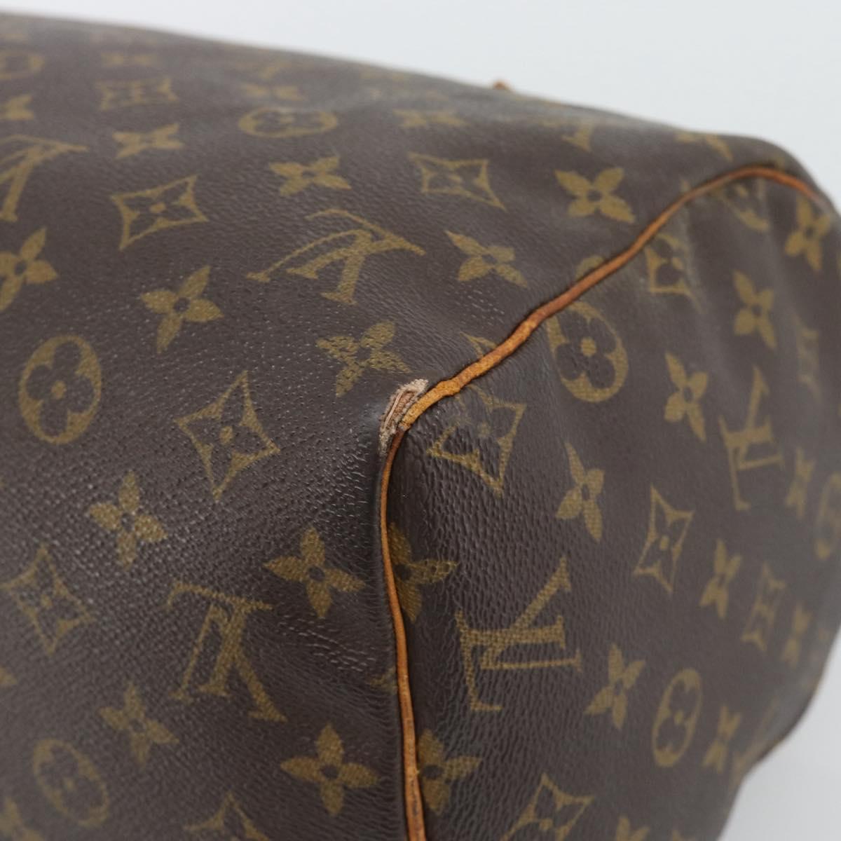 LOUIS VUITTON Monogram Speedy 30 Hand Bag M41526 LV Auth 194349