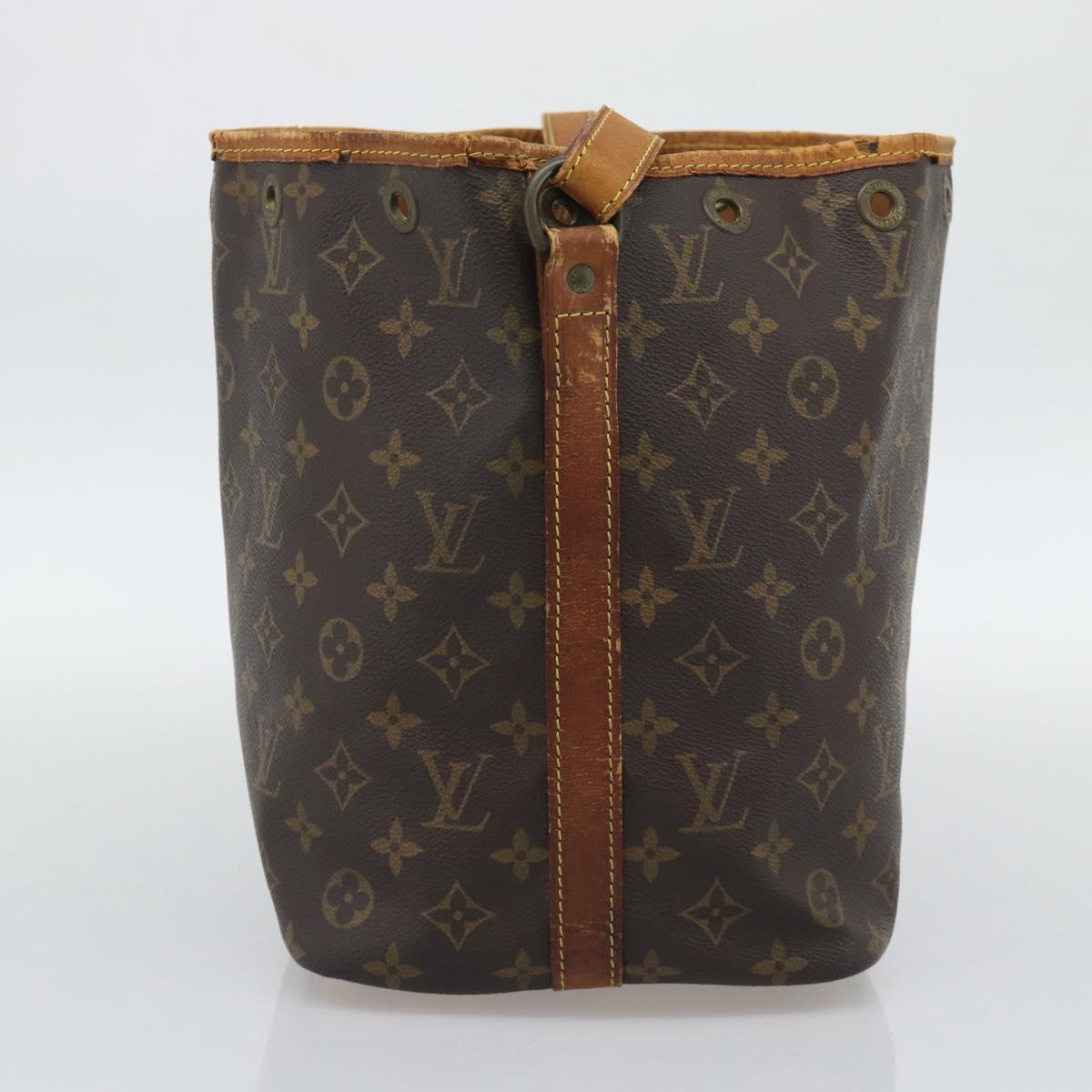 LOUIS VUITTON Monogram Petit Noe Shoulder Bag M42226 LV Auth 194351
