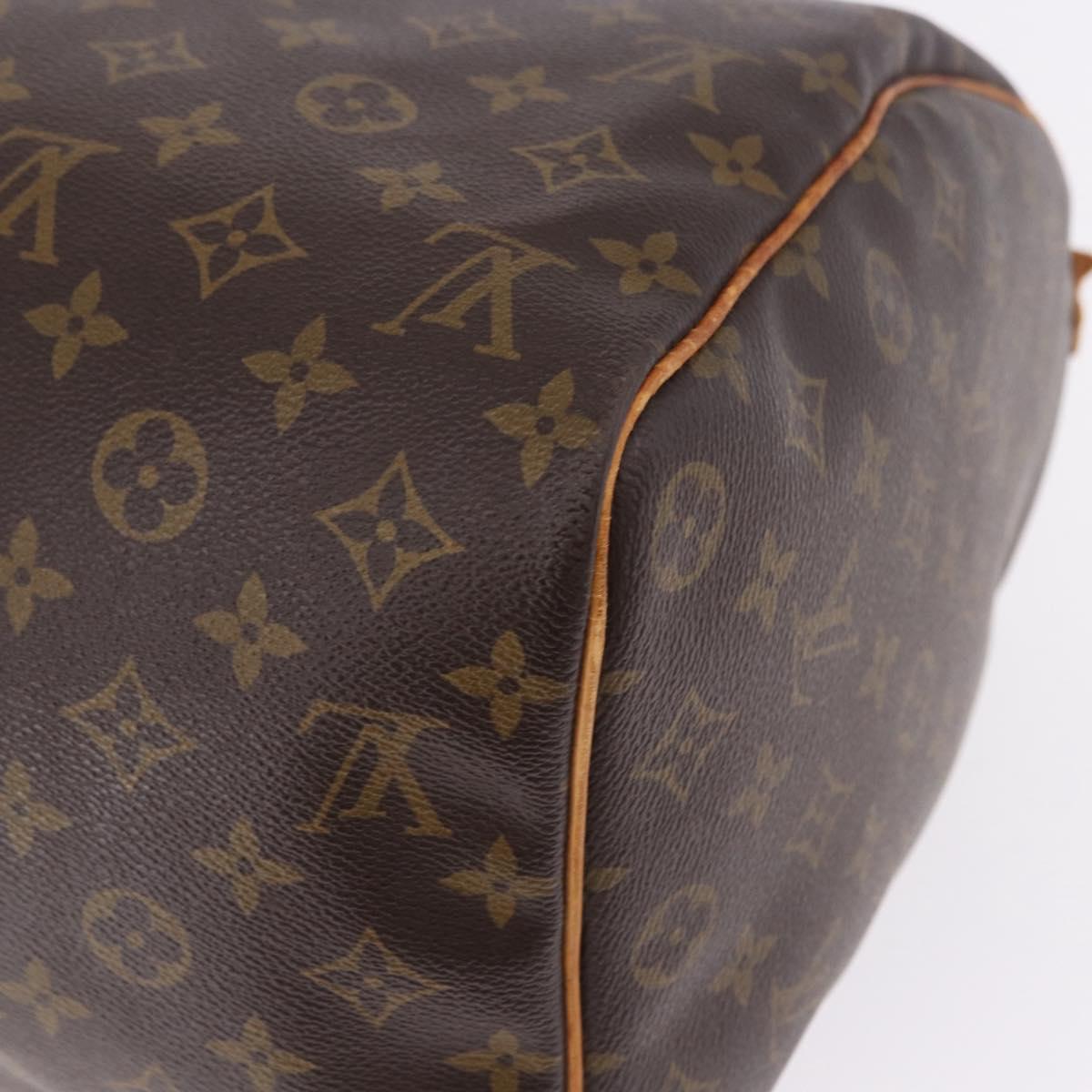 LOUIS VUITTON Monogram Keepall 45 Boston Bag M41428 LV Auth 194353