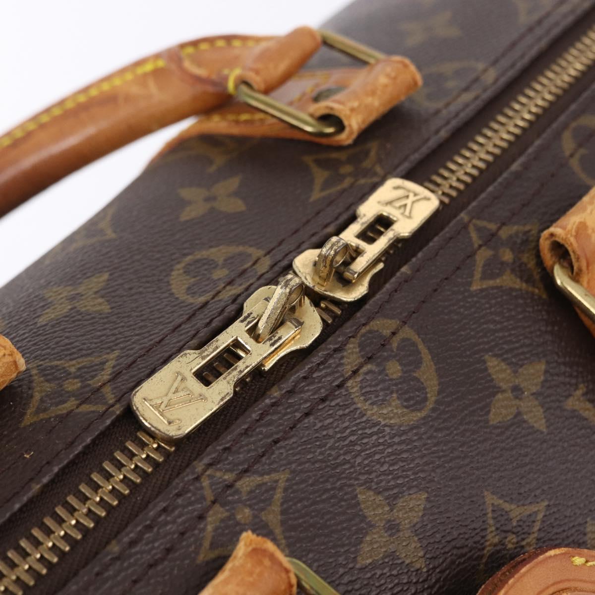 LOUIS VUITTON Monogram Keepall 45 Boston Bag M41428 LV Auth 194353