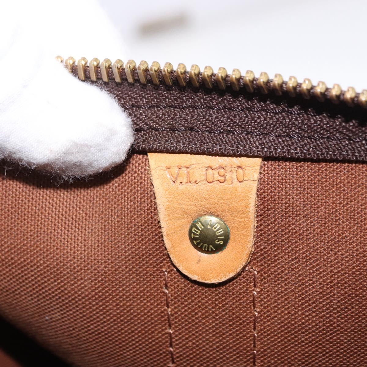 LOUIS VUITTON Monogram Keepall 45 Boston Bag M41428 LV Auth 194353