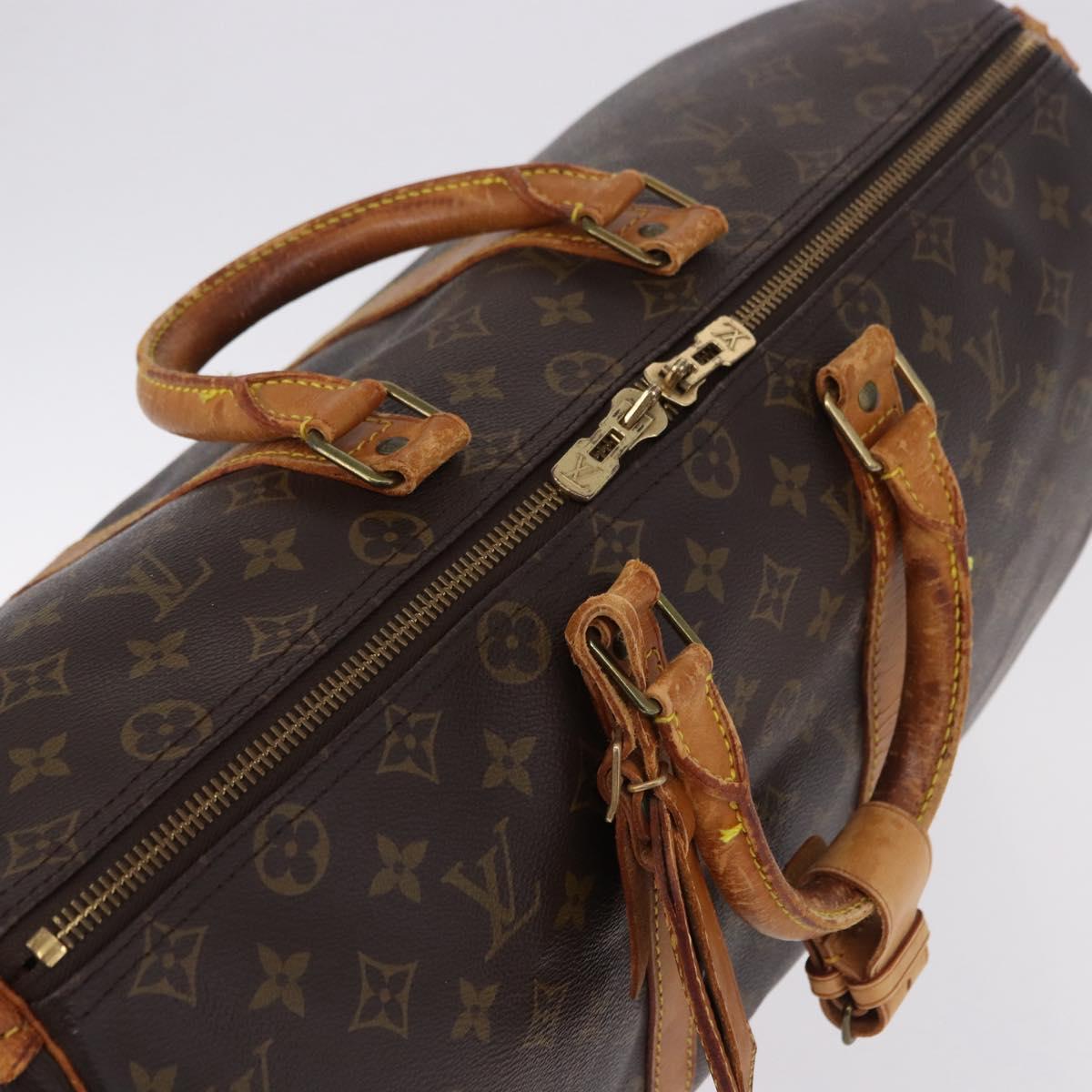 LOUIS VUITTON Monogram Keepall 45 Boston Bag M41428 LV Auth 194353