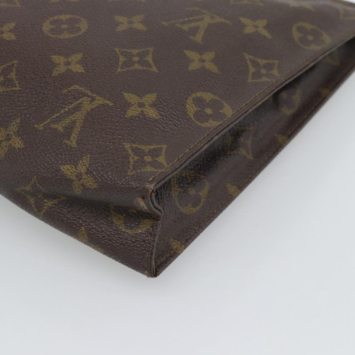 LOUIS VUITTON Monogram Poche Toilette 26 Pouch M47542 LV Auth 194362