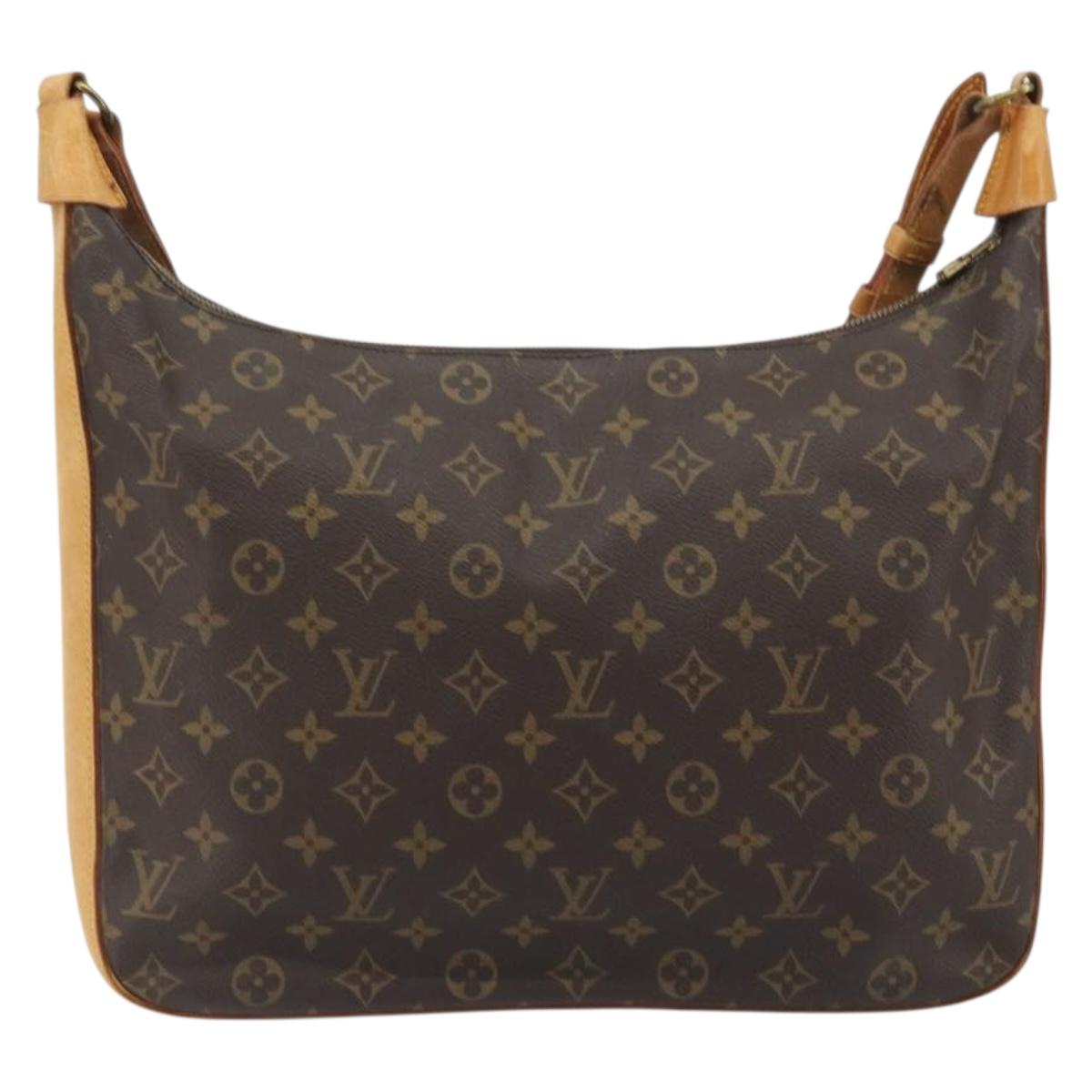 LOUIS VUITTON Monogram Boulogne 35 Shoulder Bag M51260 LV Auth 194363