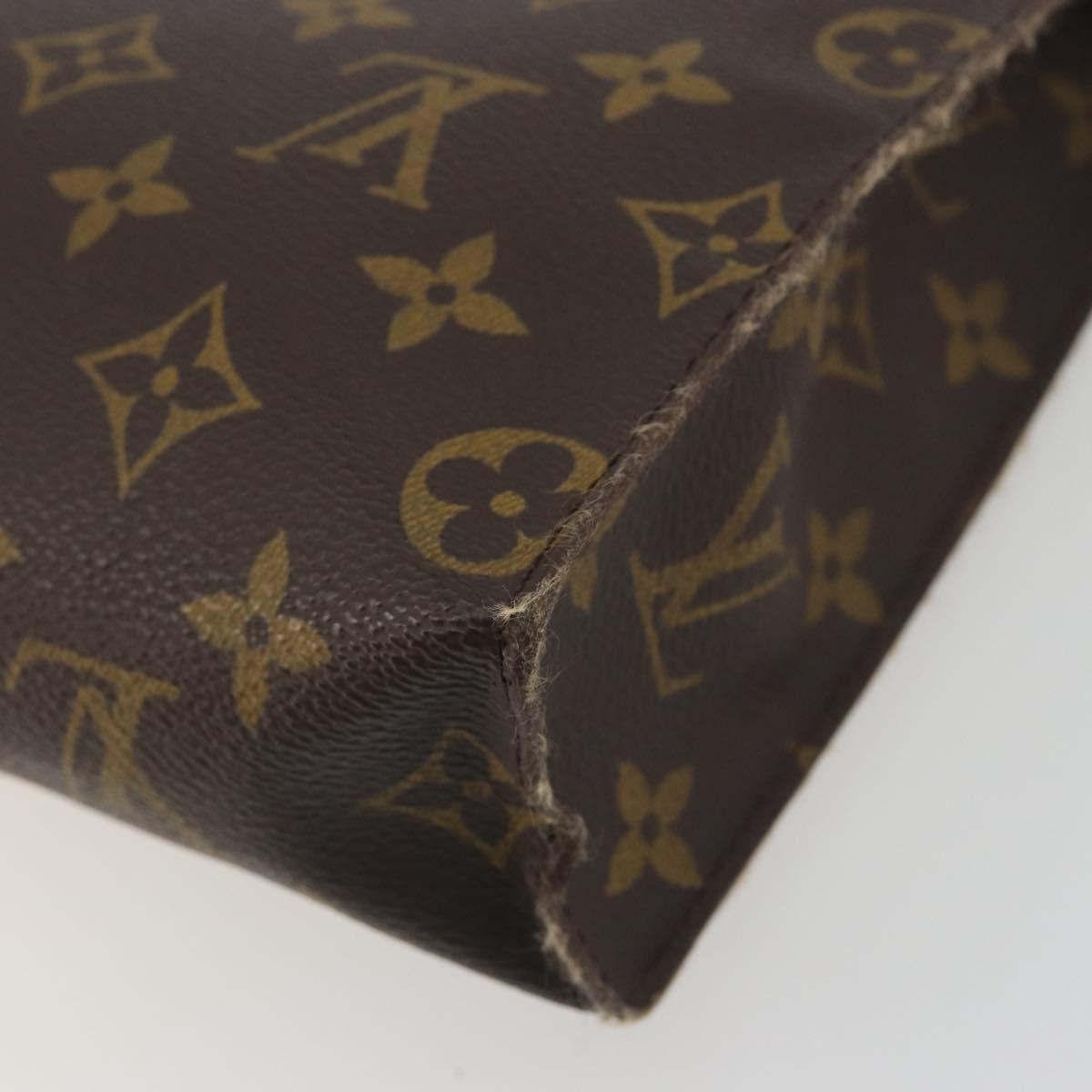 LOUIS VUITTON Monogram Poche Toilette 26 Pouch M47542 LV Auth 194365