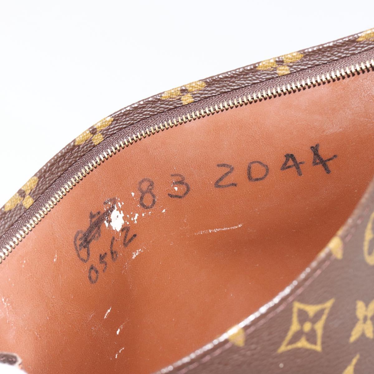 LOUIS VUITTON Monogram Poche Toilette 26 Pouch M47542 LV Auth 194365