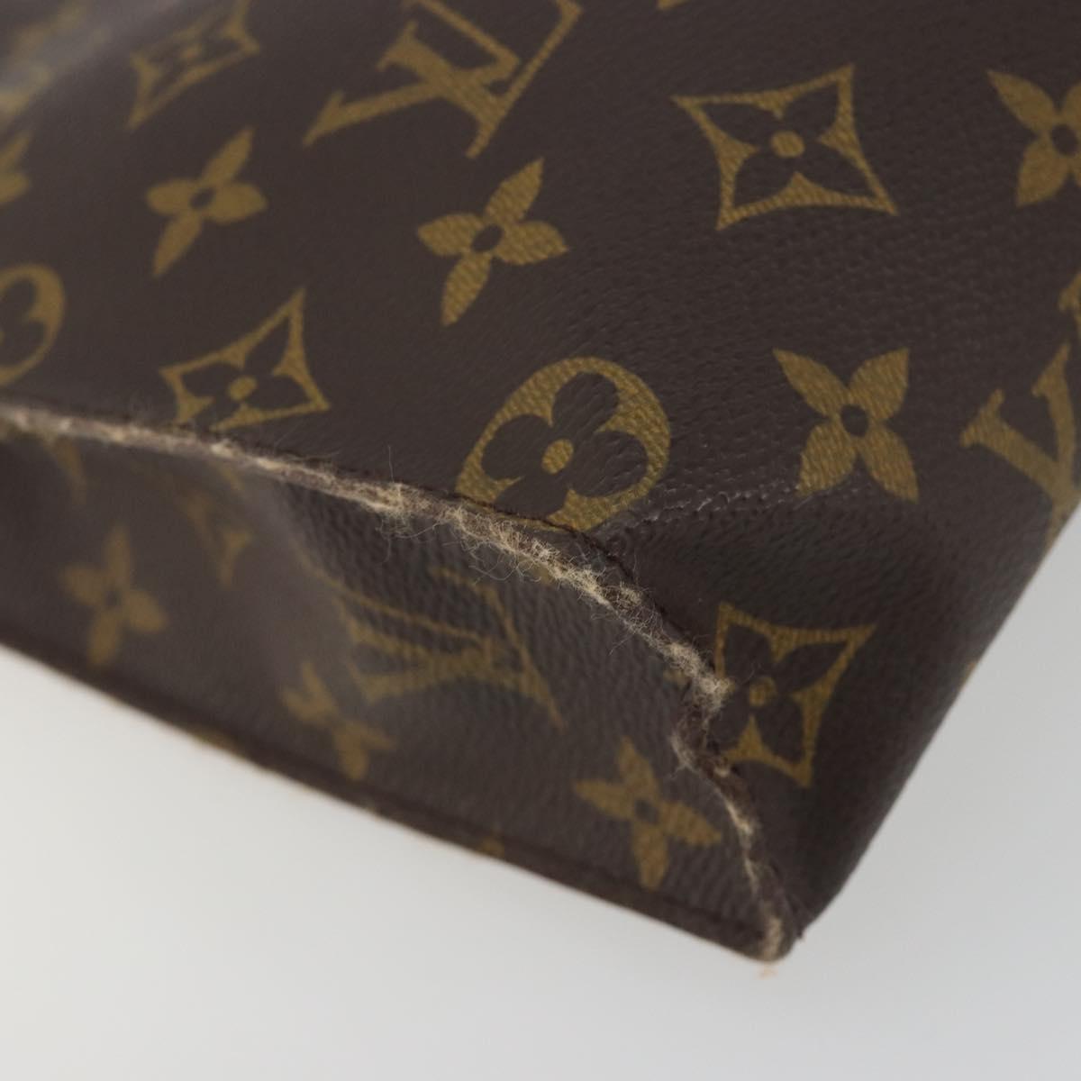 LOUIS VUITTON Monogram Poche Toilette 26 Pouch M47542 LV Auth 194365