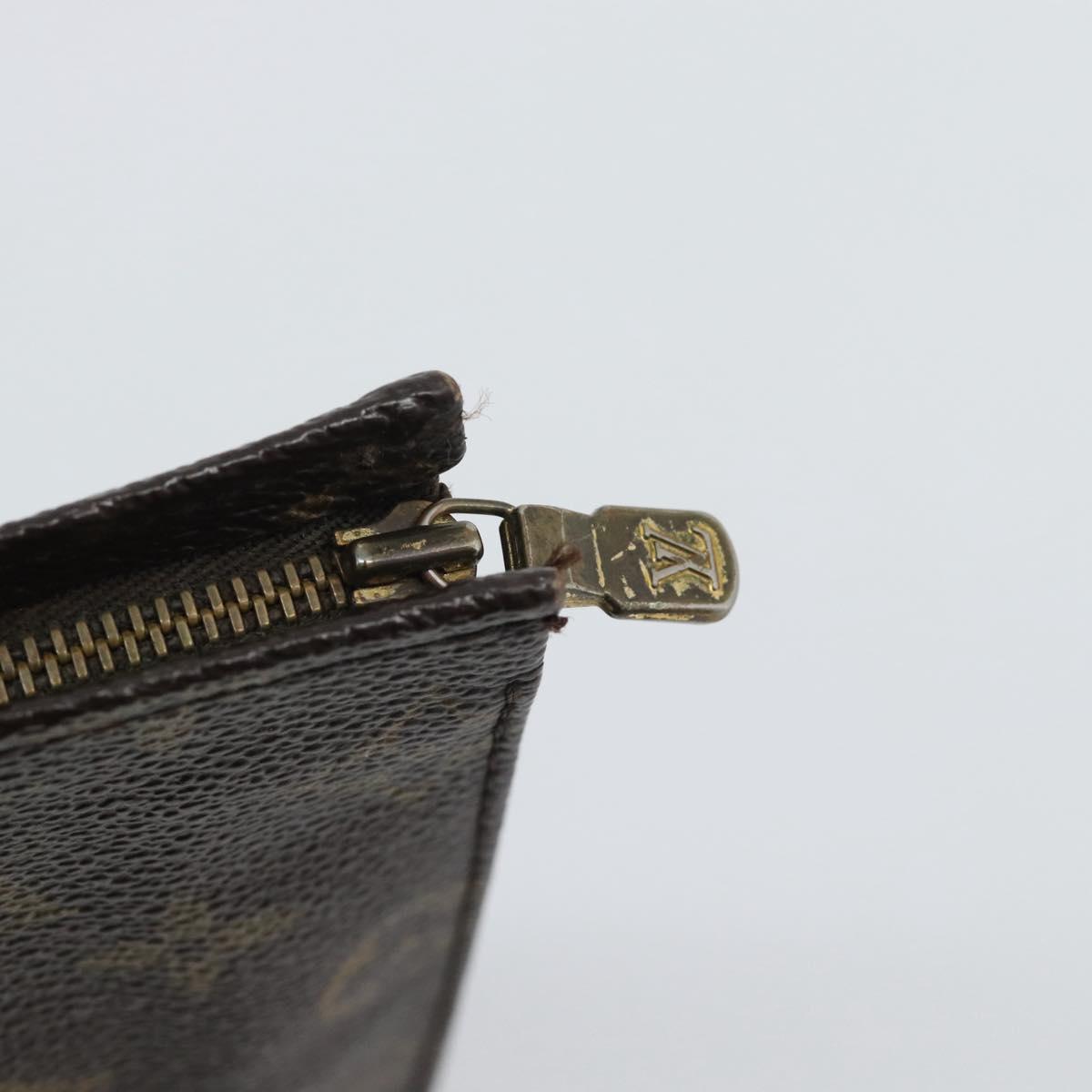 LOUIS VUITTON Monogram Poche Toilette 26 Pouch M47542 LV Auth 194368