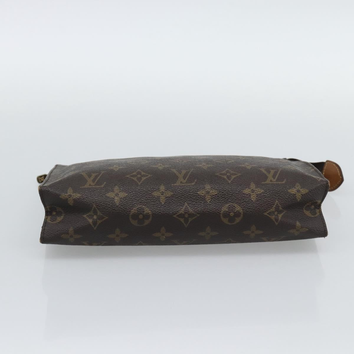 LOUIS VUITTON Monogram Poche Toilette 26 Pouch M47542 LV Auth 194368
