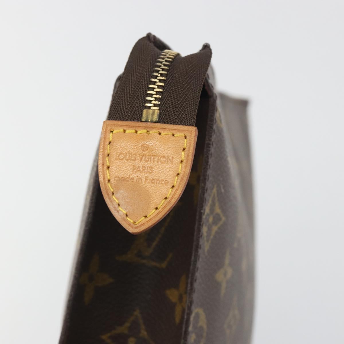 LOUIS VUITTON Monogram Poche Toilette 26 Pouch M47542 LV Auth 194388