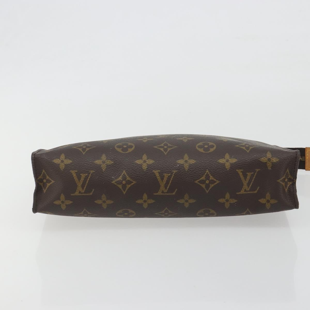 LOUIS VUITTON Monogram Poche Toilette 26 Pouch M47542 LV Auth 194388