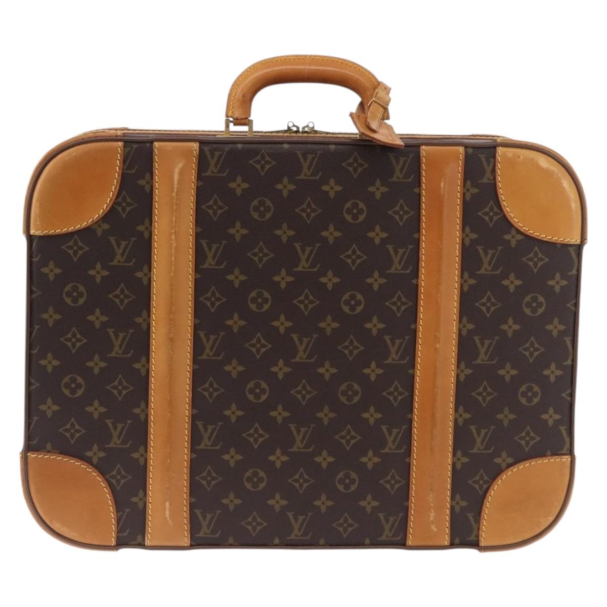 LOUIS VUITTON Monogram Stratos 50 Trunk M23238 LV Auth 194415