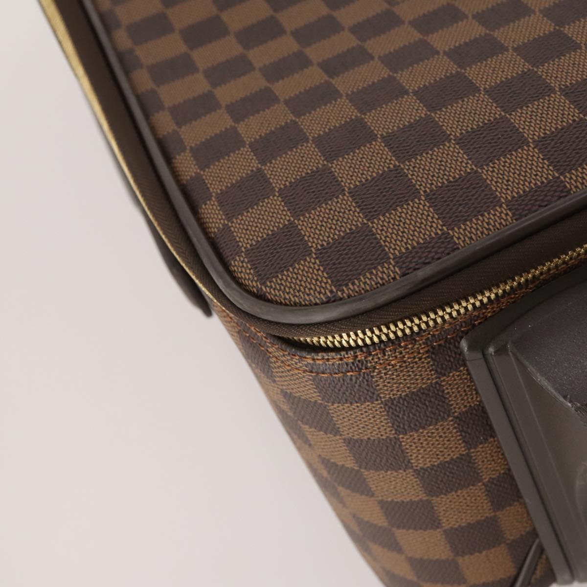 LOUIS VUITTON Damier Ebene Pegas 55 Suitcase N23294 LV Auth 194416