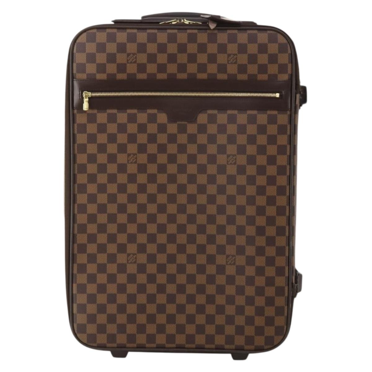 LOUIS VUITTON Damier Ebene Pegas 55 Suitcase N23294 LV Auth 194416