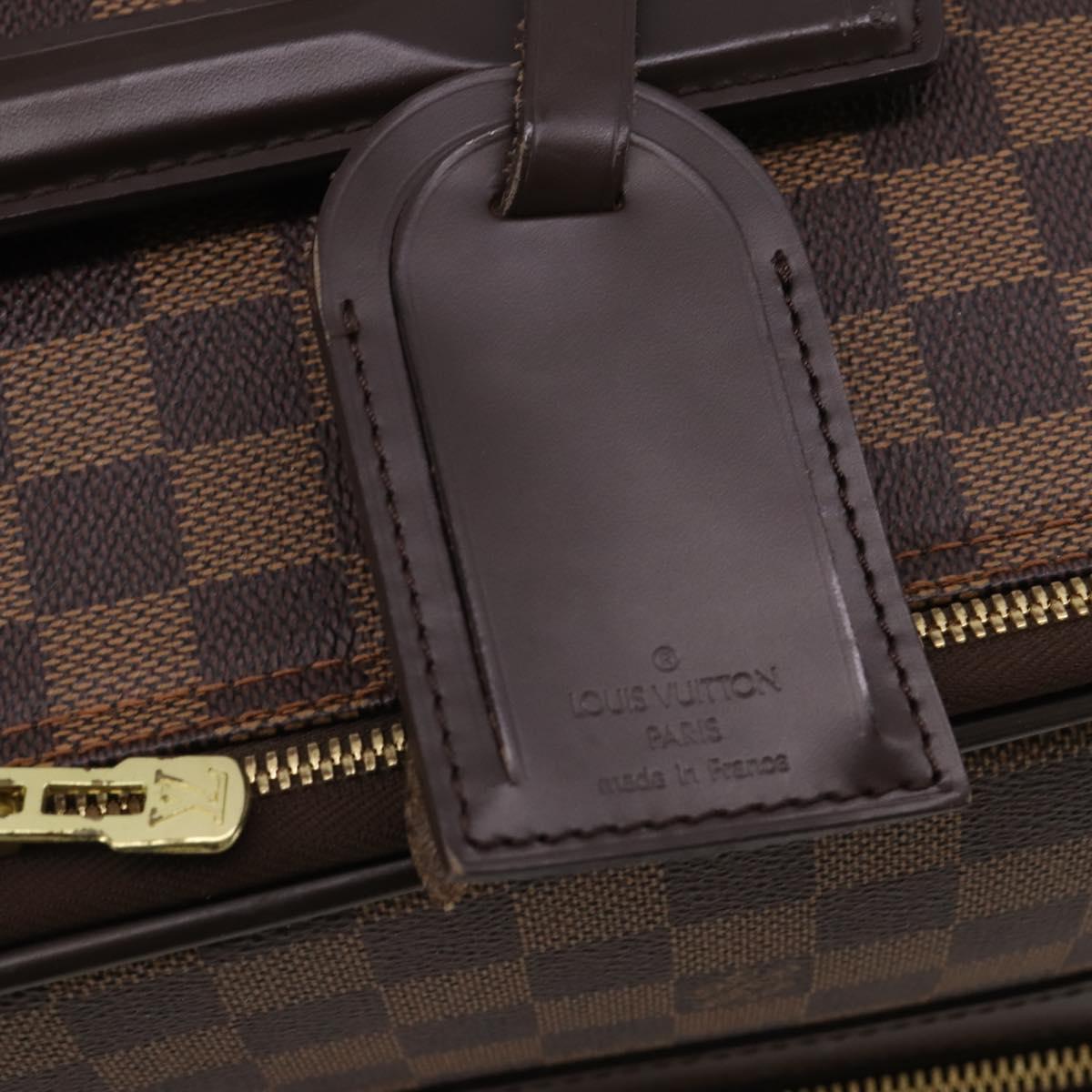 LOUIS VUITTON Damier Ebene Pegas 55 Suitcase N23294 LV Auth 194416