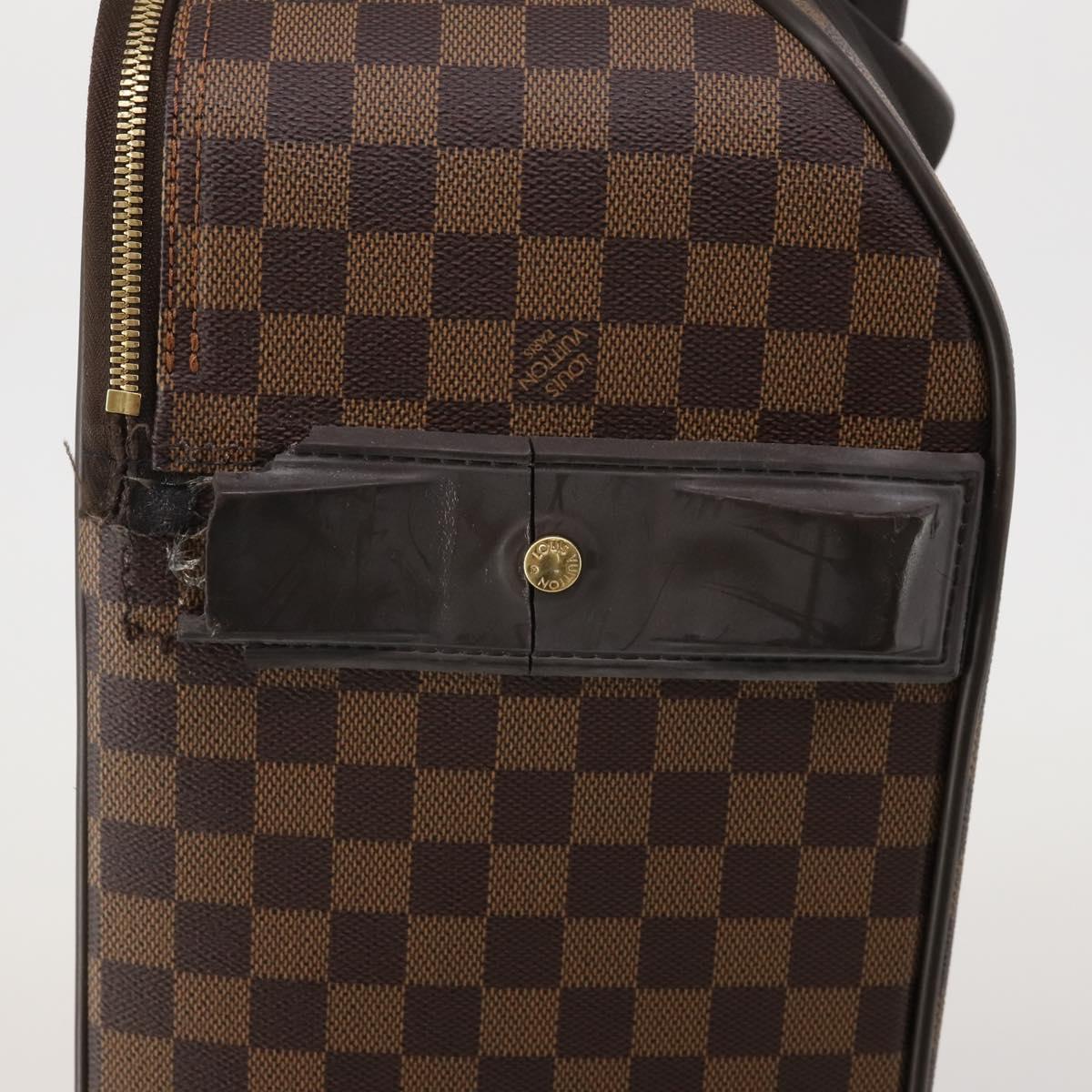 LOUIS VUITTON Damier Ebene Pegas 55 Suitcase N23294 LV Auth 194416