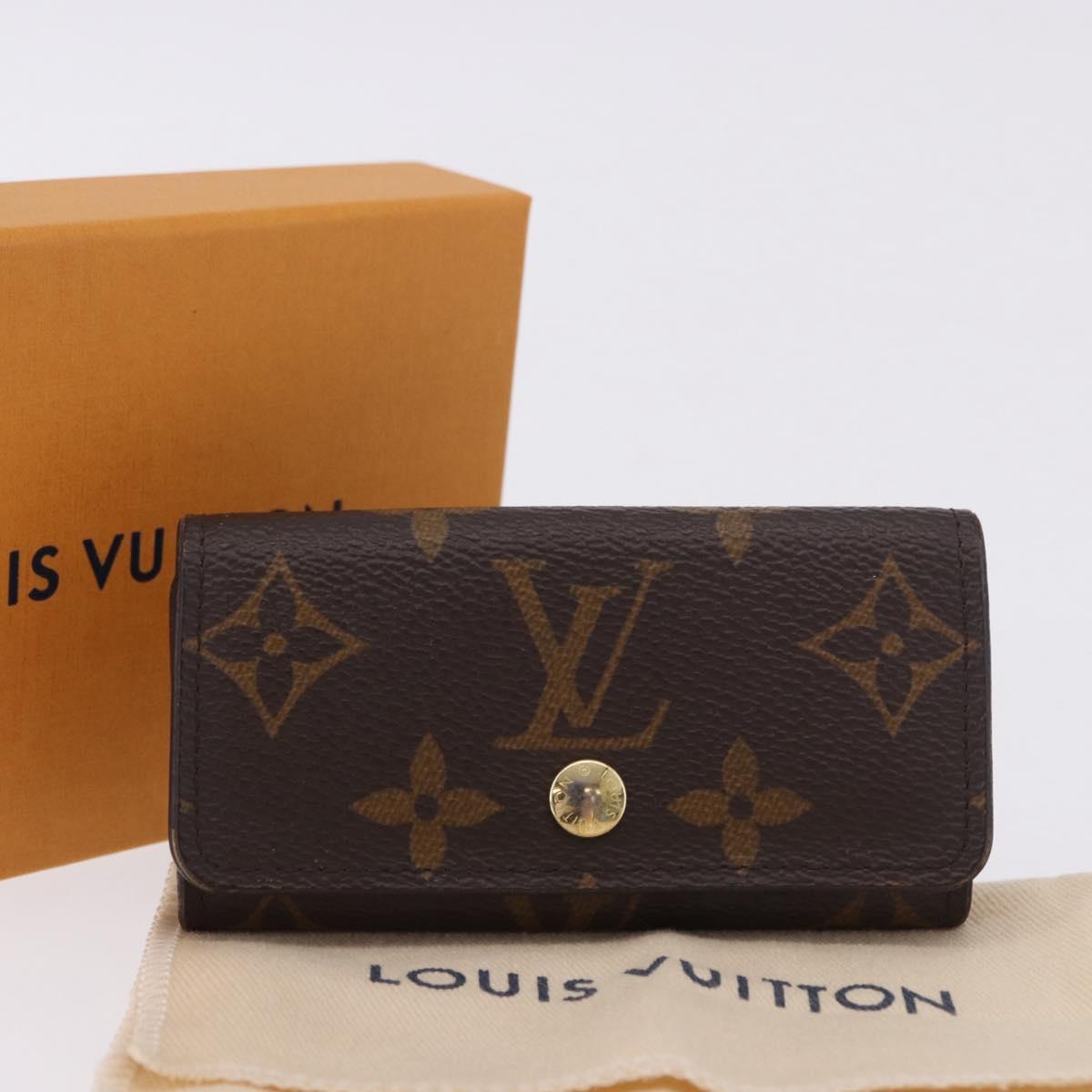 LOUIS VUITTON Monogram Multicles 4 Key Case Monogram M62631 LV Auth 194456A