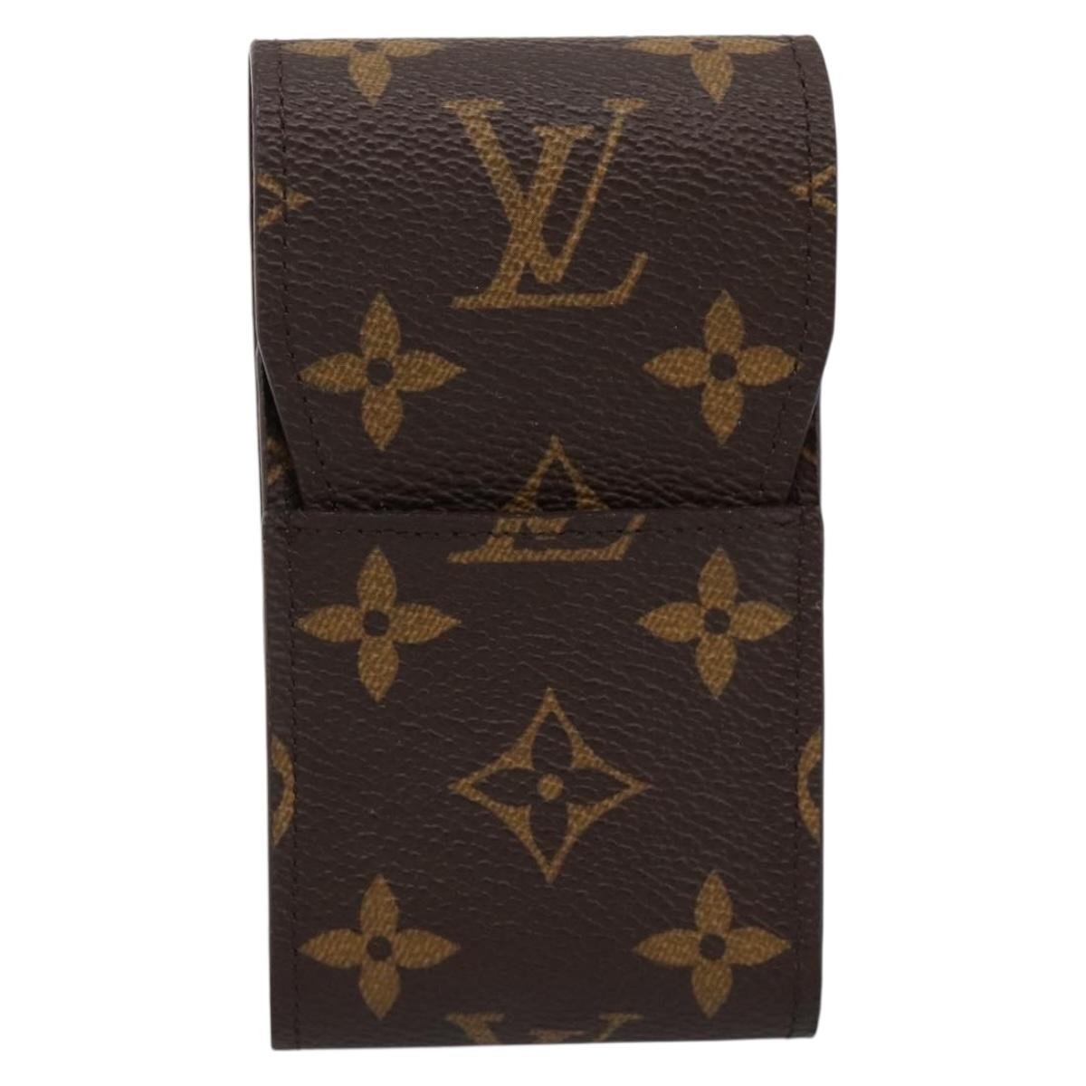 LOUIS VUITTON Monogram Etui Cigarette Case M63024 LV Auth 194464A