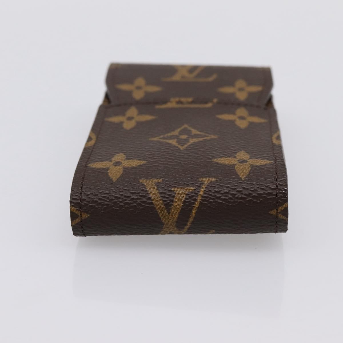 LOUIS VUITTON Monogram Etui Cigarette Case M63024 LV Auth 194464A