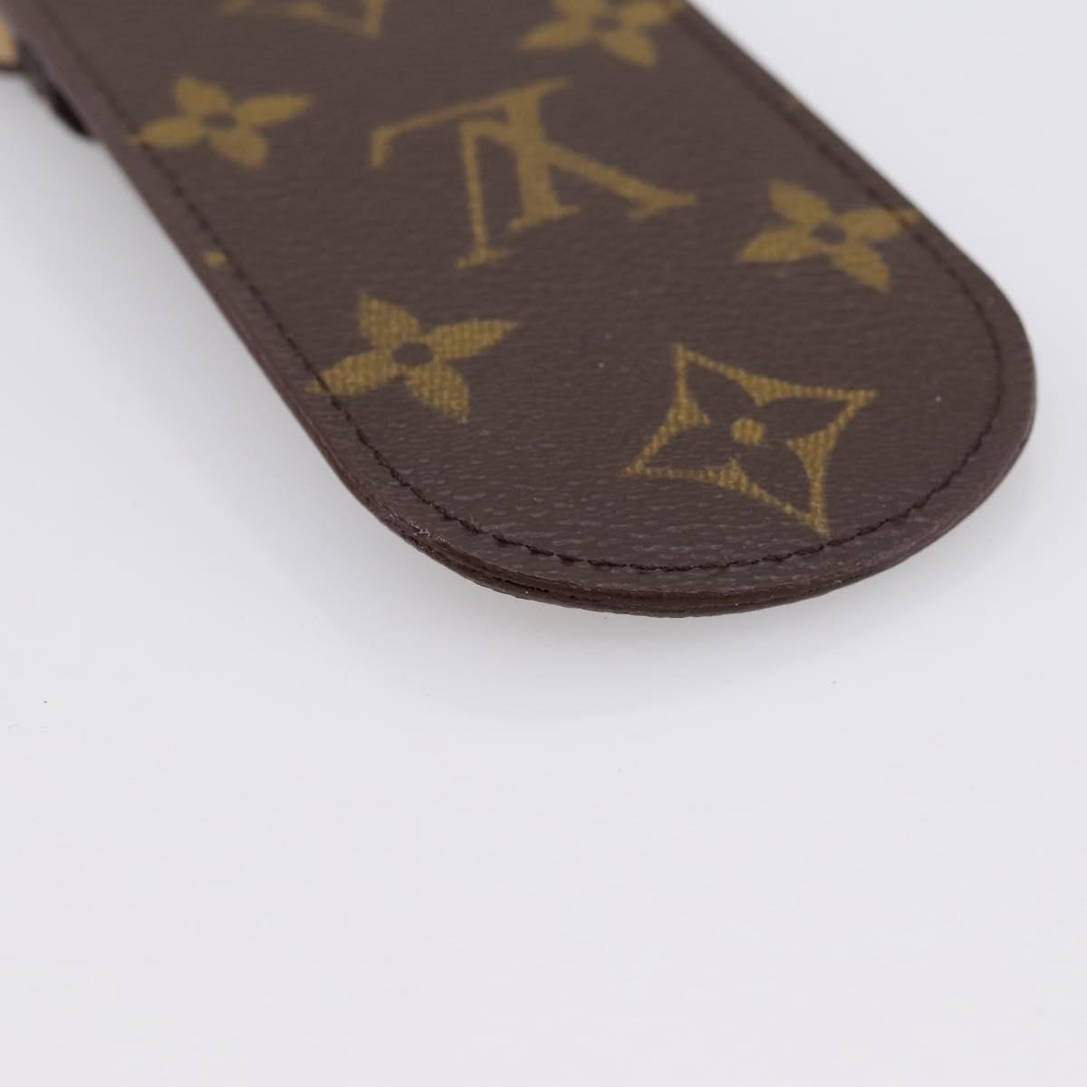 LOUIS VUITTON Monogram Etui Stilo Pen Case M62990 LV Auth 194465
