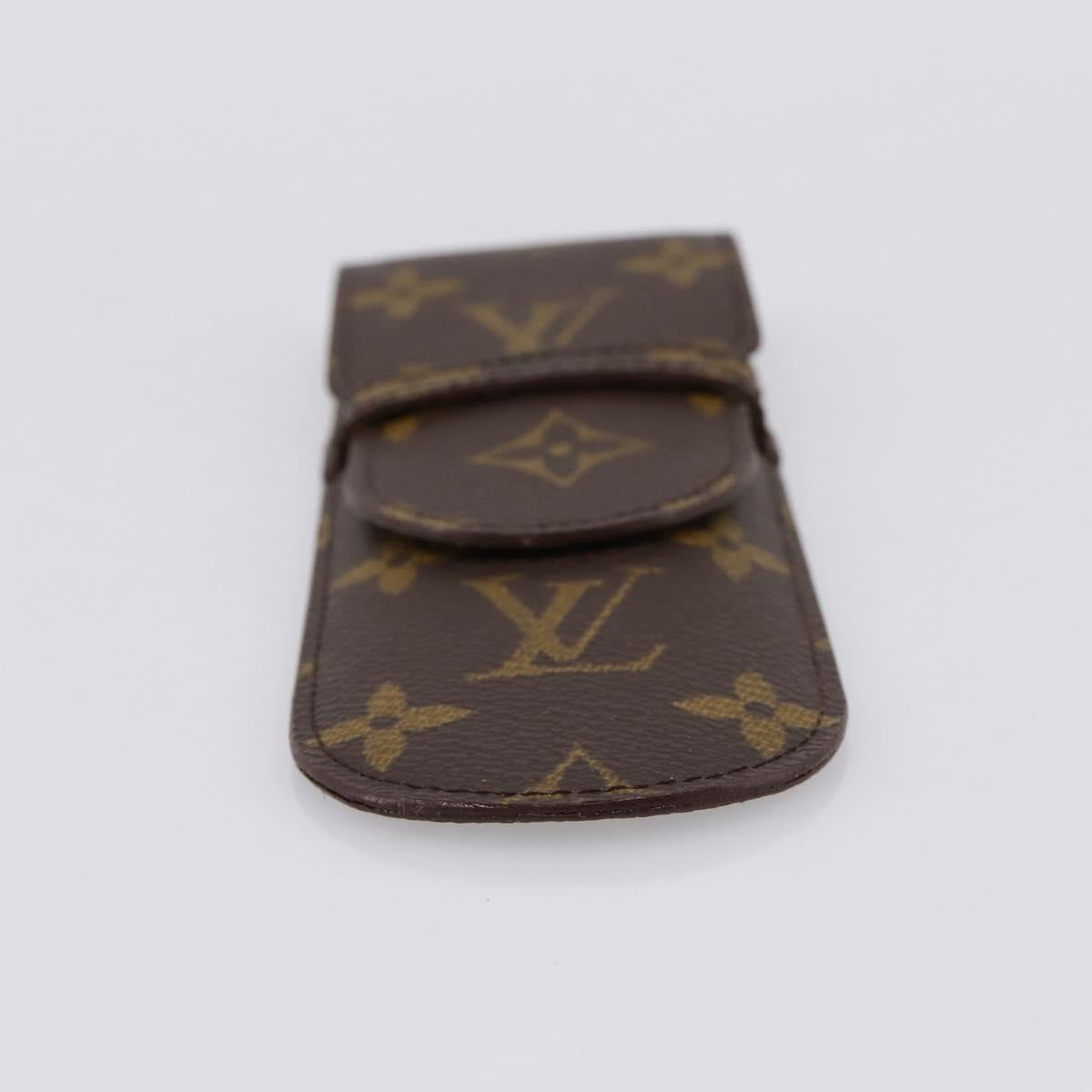 LOUIS VUITTON Monogram Etui Stilo Pen Case M62990 LV Auth 194465