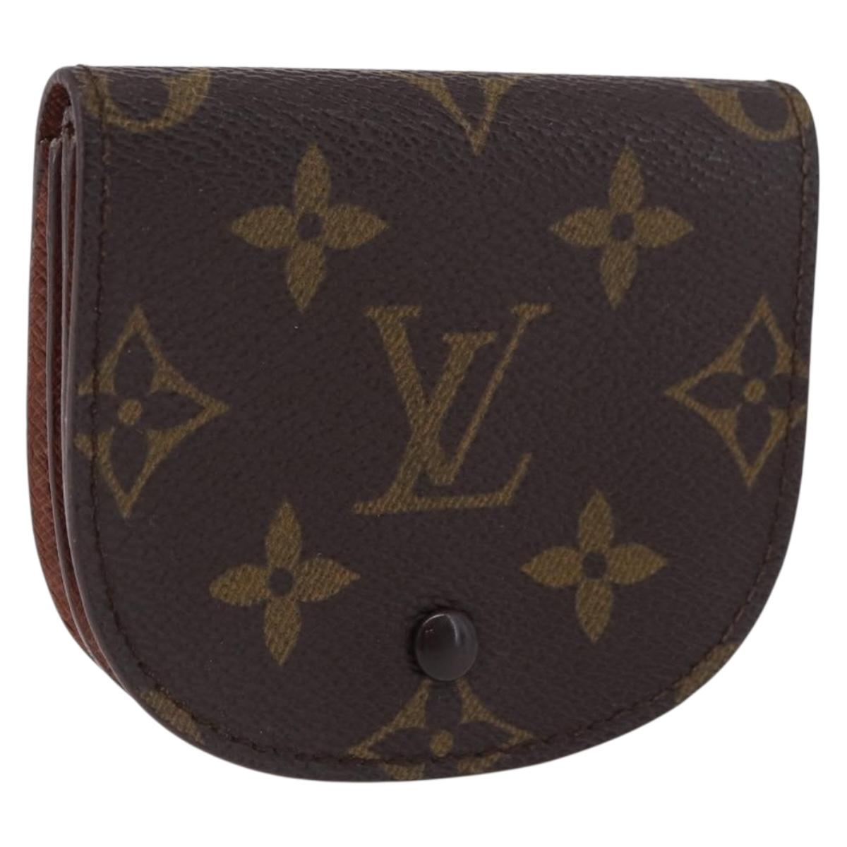 LOUIS VUITTON Monogram Porte Monnaie Guze Coin Purse M61970 LV Auth 194467A