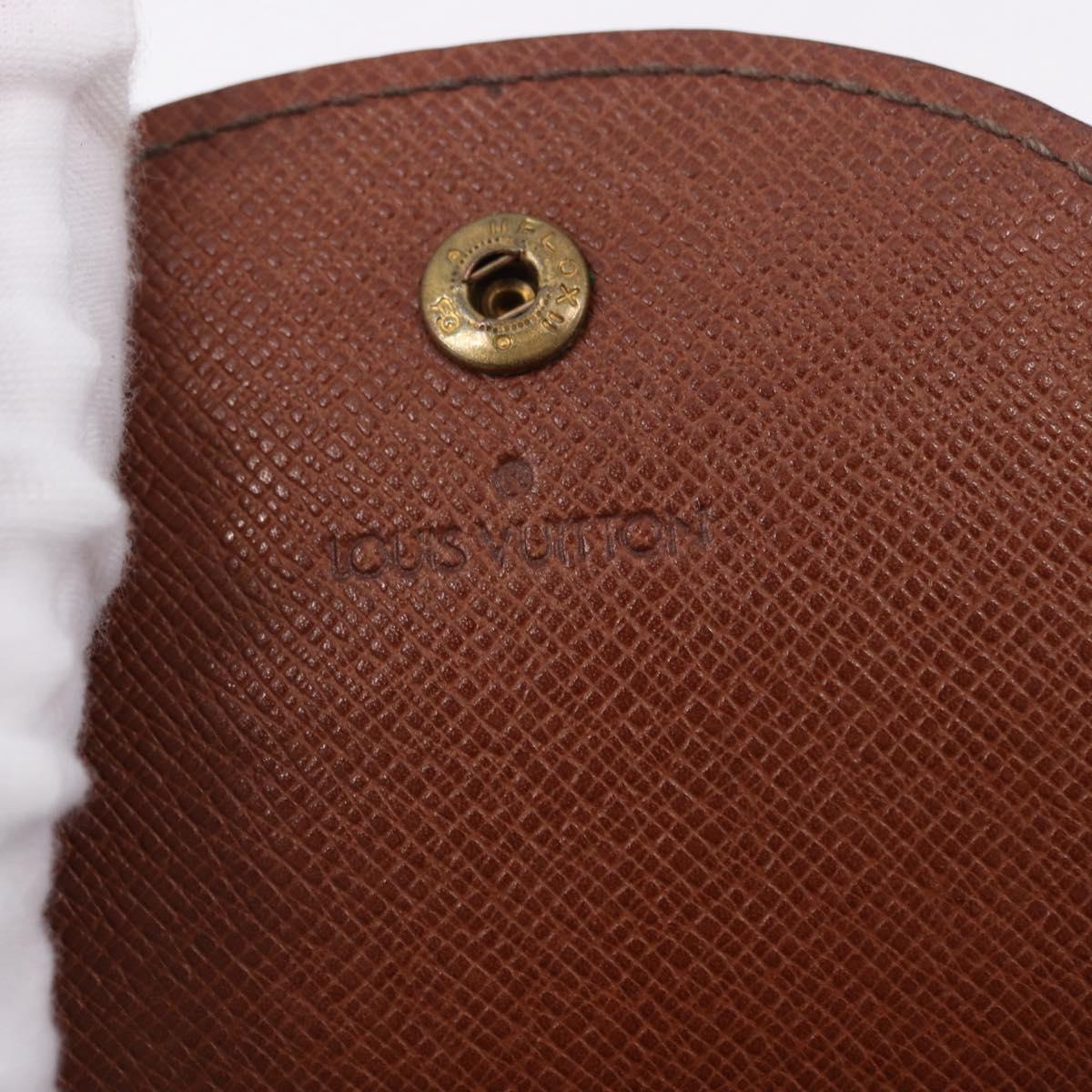 LOUIS VUITTON Monogram Porte Monnaie Guze Coin Purse M61970 LV Auth 194467A
