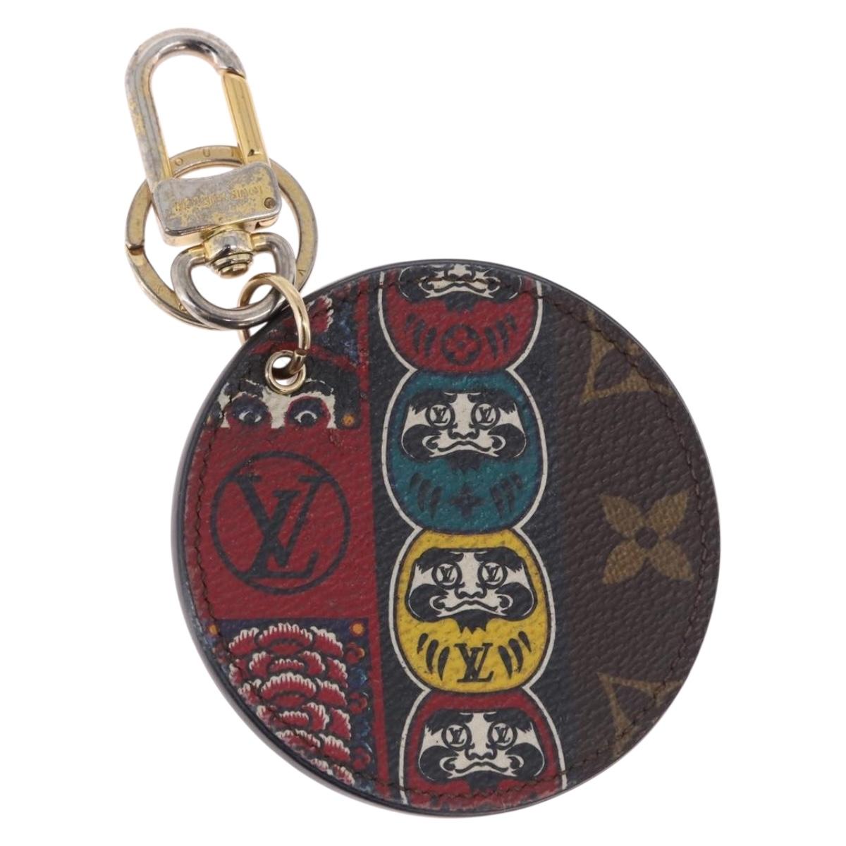 LOUIS VUITTON Yamamoto Hirosai Porte Cles Illustre Charm MP1958 Auth 194468