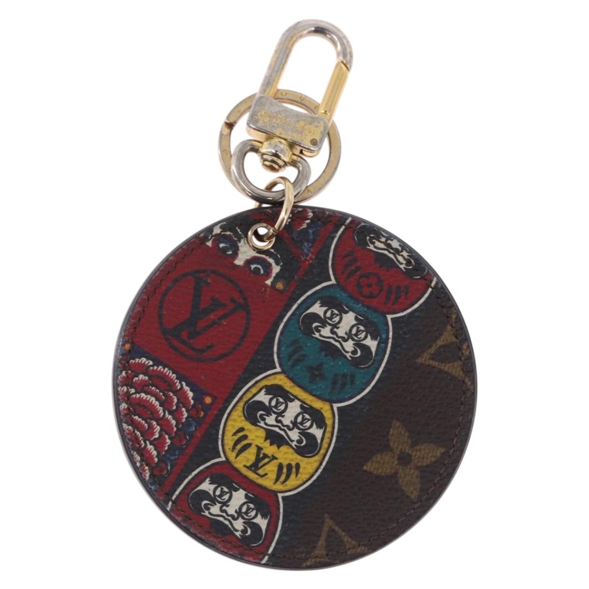 LOUIS VUITTON Yamamoto Hirosai Porte Cles Illustre Charm MP1958 Auth 194468