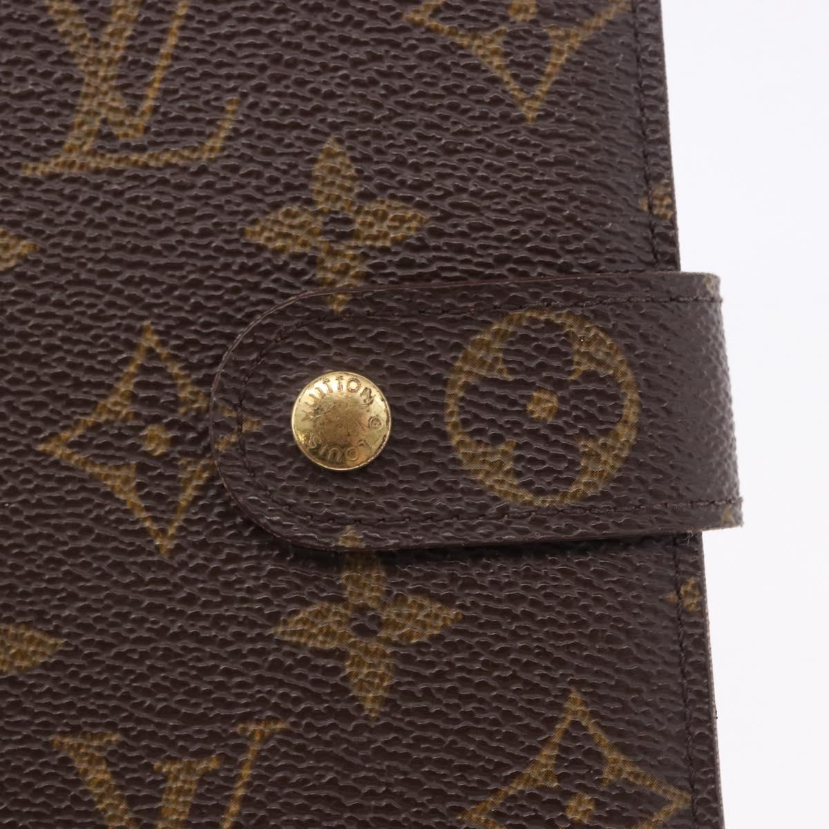 LOUIS VUITTON Monogram Porto Papie Zip Wallet M61207 LV Auth 194469A