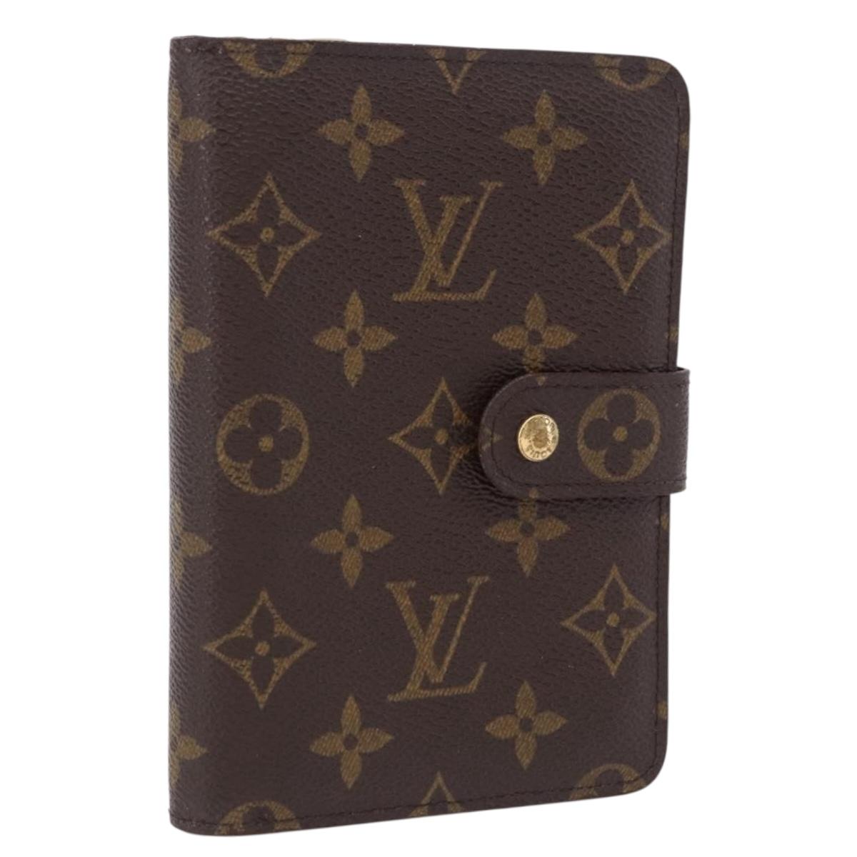 LOUIS VUITTON Monogram Porto Papie Zip Wallet M61207 LV Auth 194469A