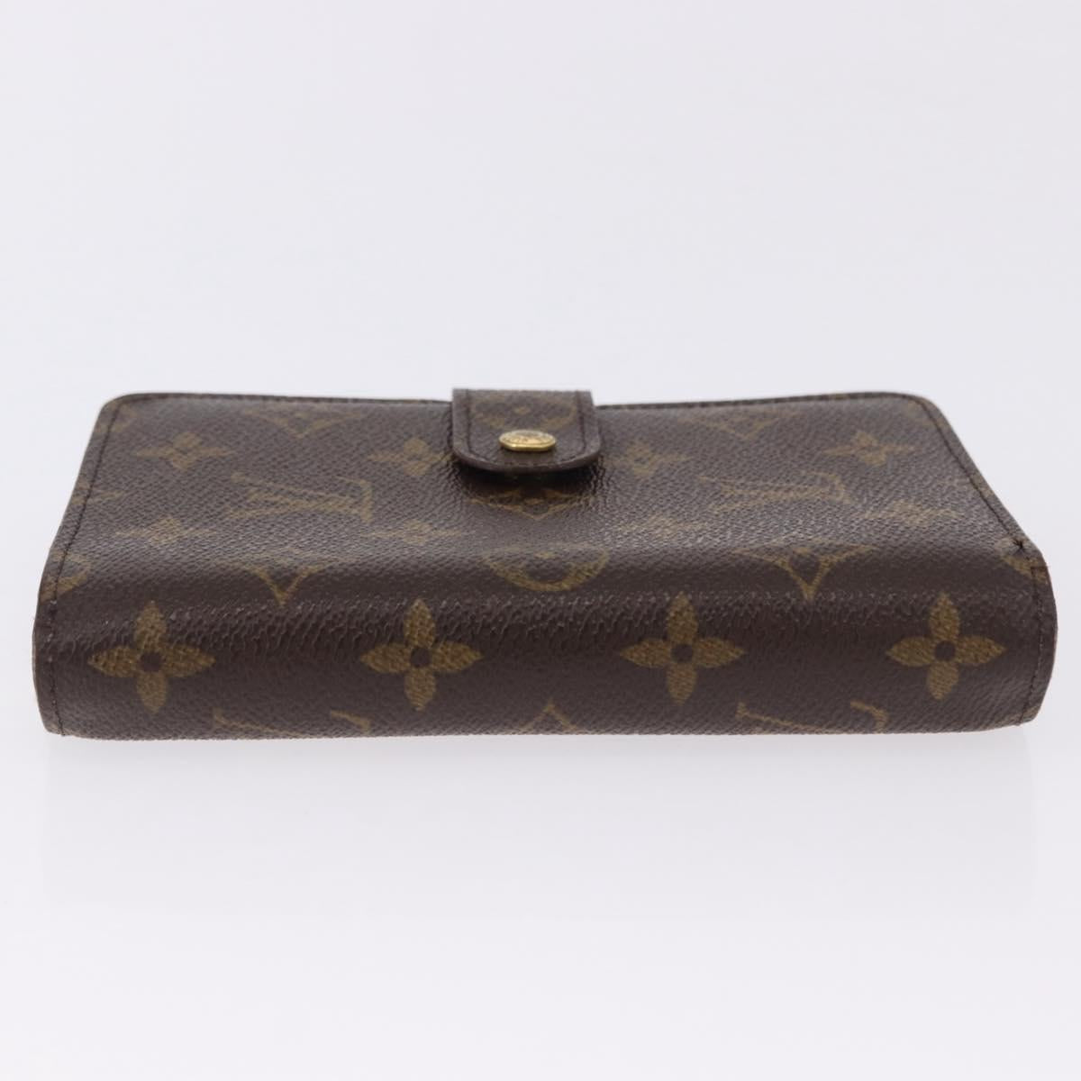 LOUIS VUITTON Monogram Porto Papie Zip Wallet M61207 LV Auth 194469A