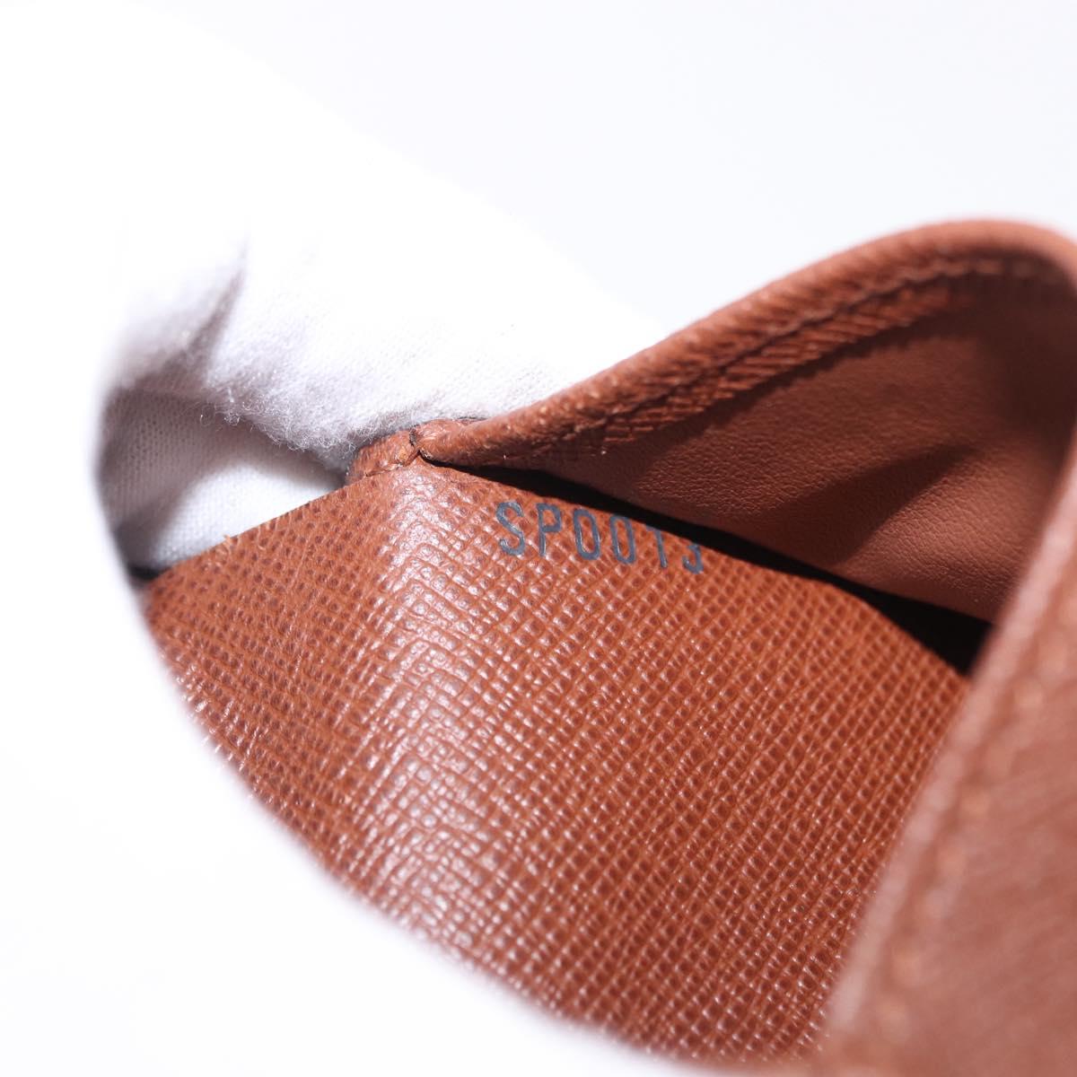 LOUIS VUITTON Monogram Porte Monnaie Bier Cartes Crdit M61652 Auth 194470A
