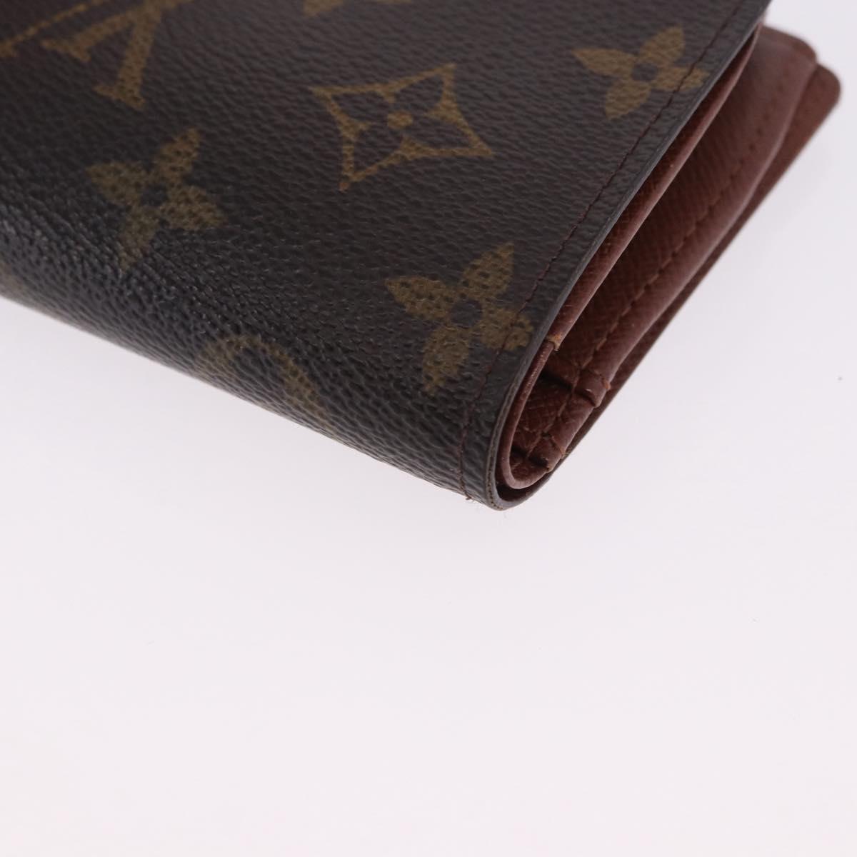 LOUIS VUITTON Monogram Portefeuille Viennois Bifold Wallet M61674 Auth 194474A