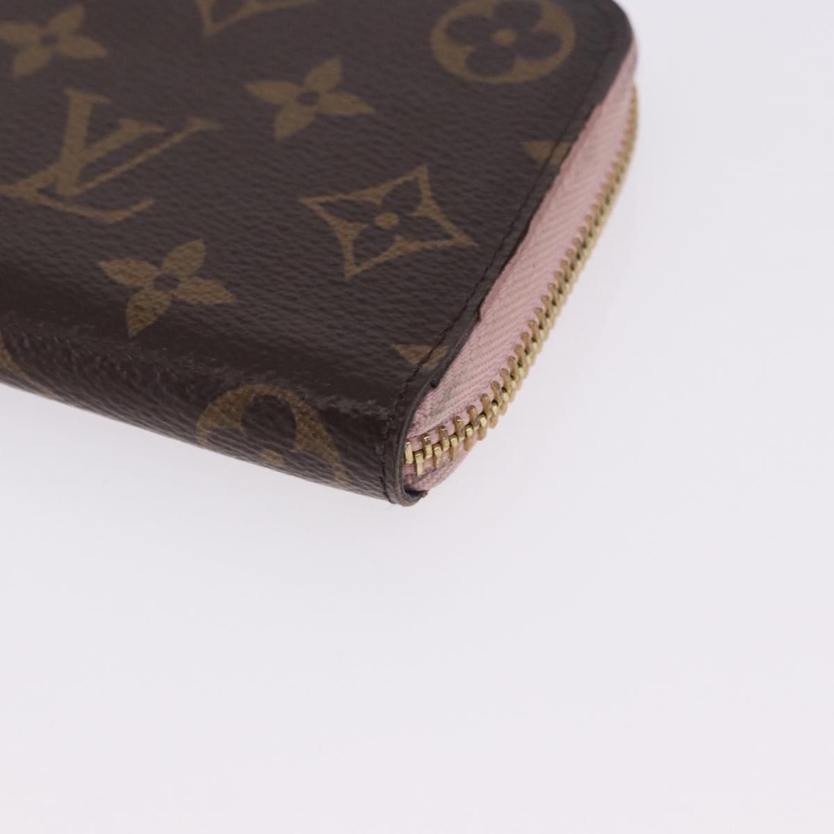 LOUIS VUITTON Monogram Portefeuille Clemence Long Wallet M60742 LV Auth 194475A