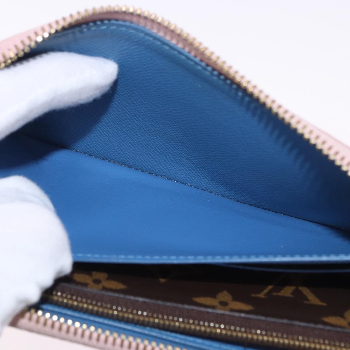 LOUIS VUITTON Monogram Portefeuille Clemence Long Wallet M60742 LV Auth 194475A