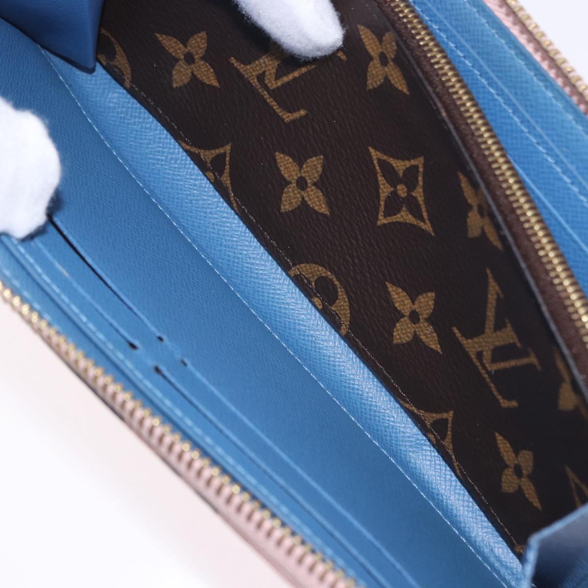 LOUIS VUITTON Monogram Portefeuille Clemence Long Wallet M60742 LV Auth 194475A