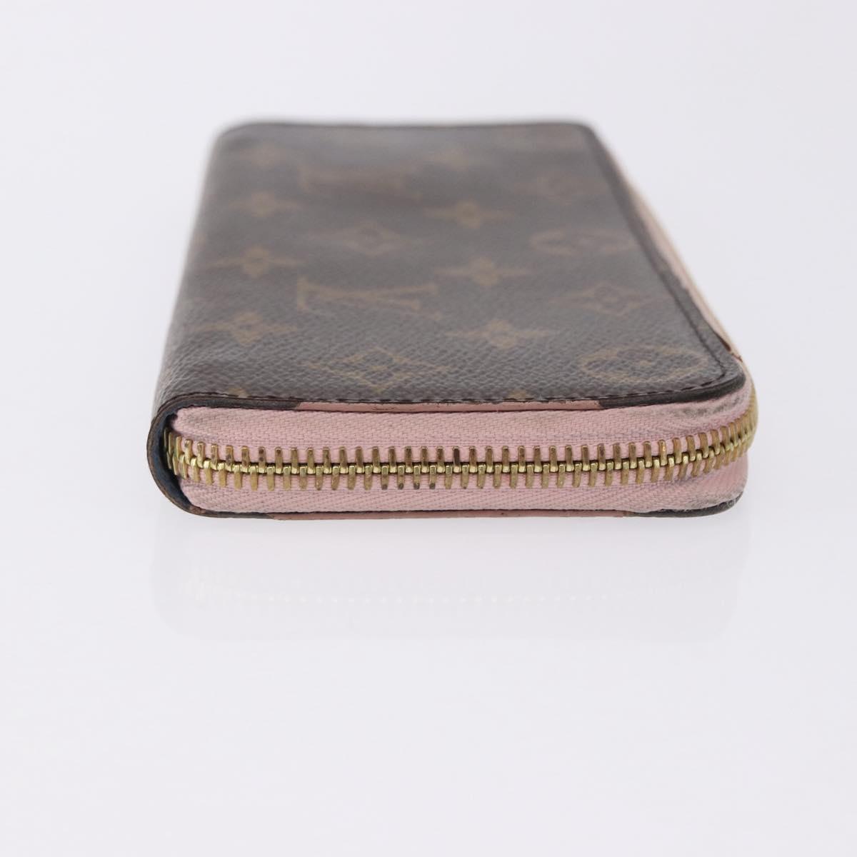 LOUIS VUITTON Monogram Portefeuille Clemence Long Wallet M60742 LV Auth 194475A