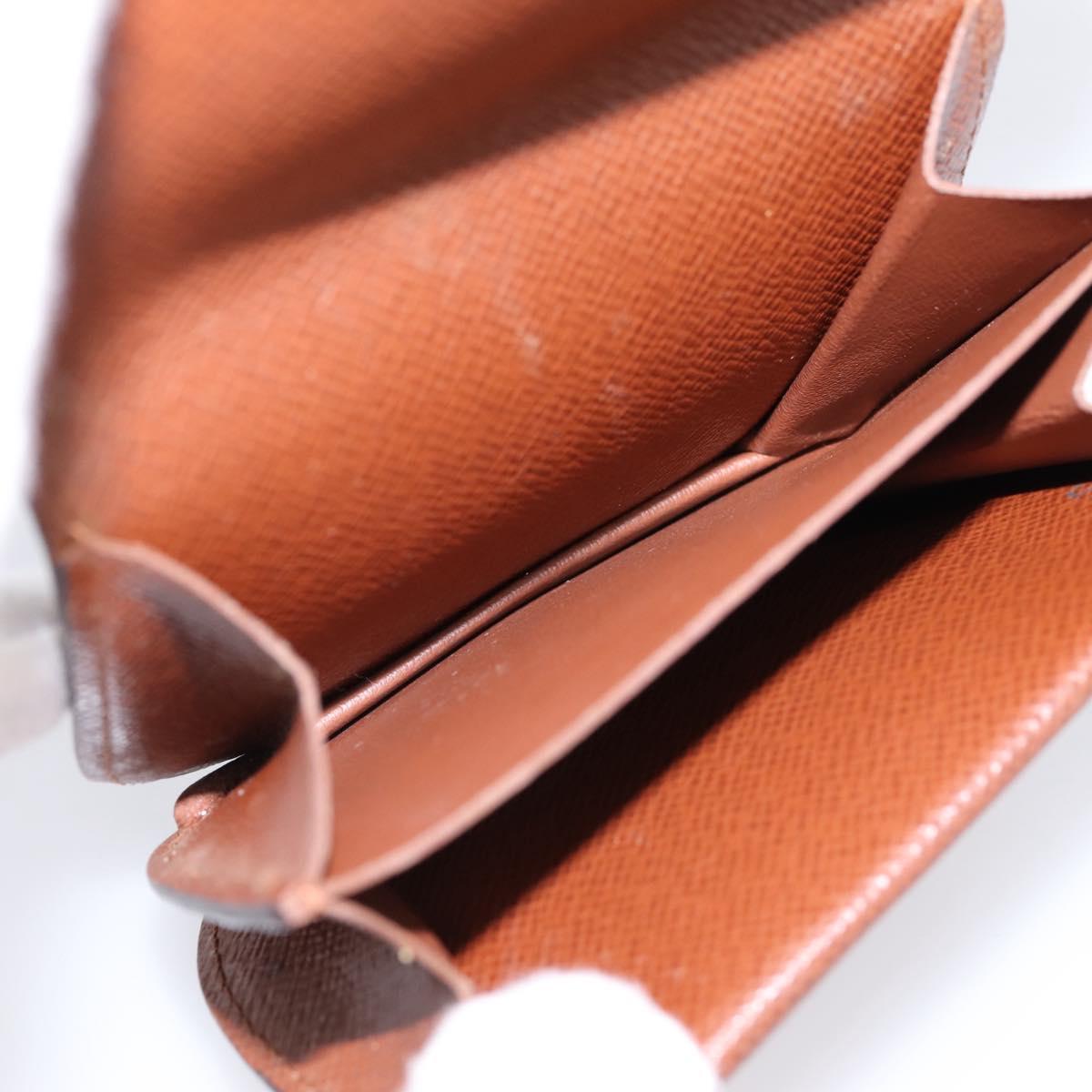 LOUIS VUITTON Monogram Porte Monnaie Guze Coin Purse M61970 LV Auth 194477A