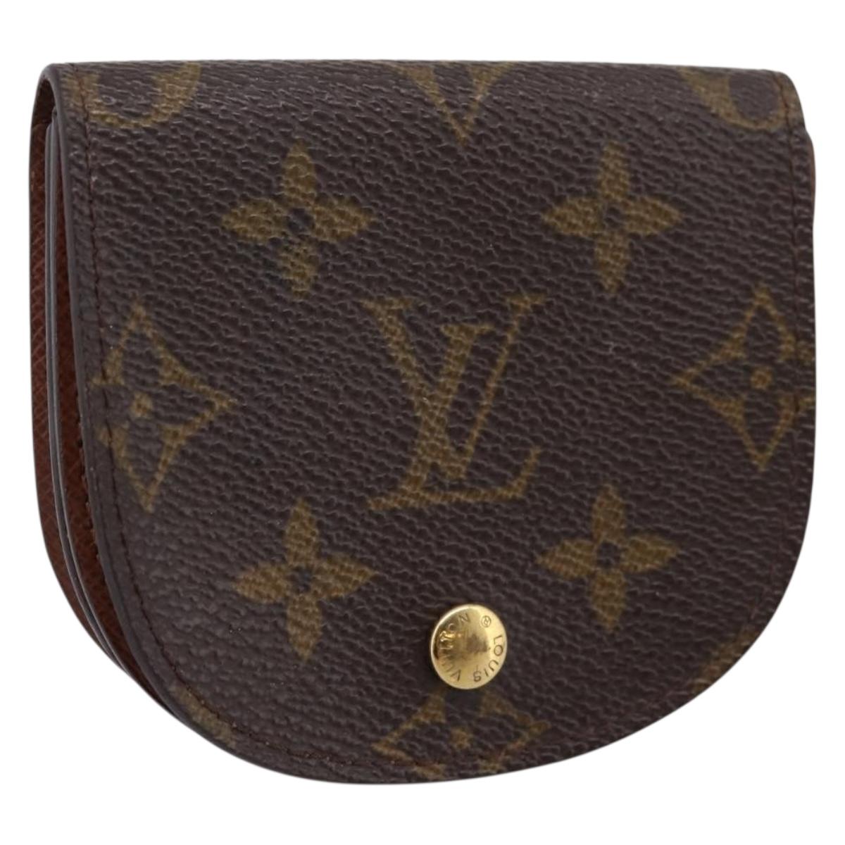 LOUIS VUITTON Monogram Porte Monnaie Guze Coin Purse M61970 LV Auth 194477A