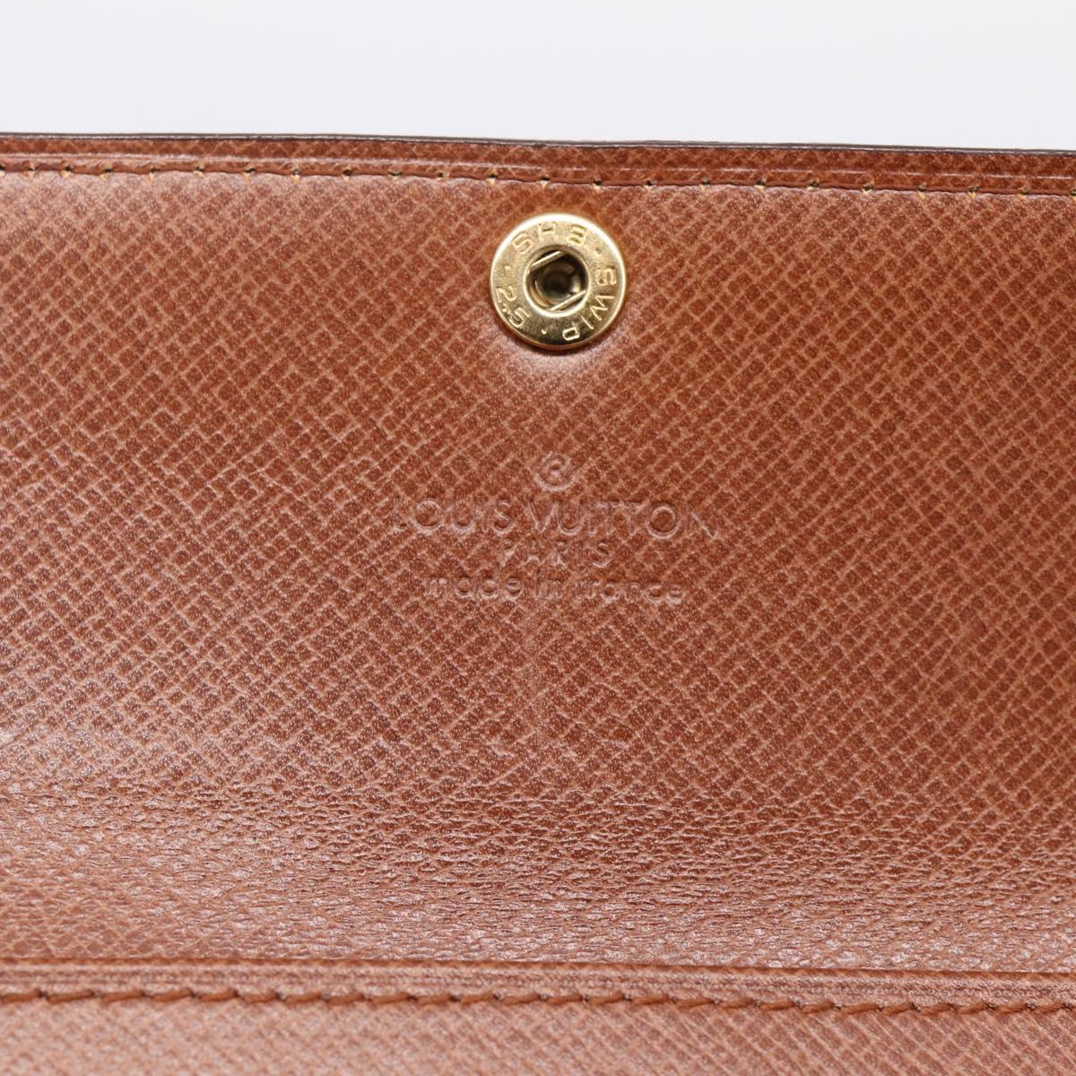 LOUIS VUITTON Monogram Multicles 4 Key Case Monogram M62631 LV Auth 194484A