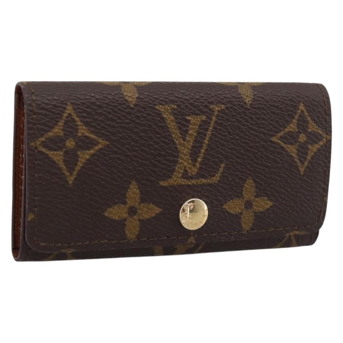 LOUIS VUITTON Monogram Multicles 4 Key Case Monogram M62631 LV Auth 194484A