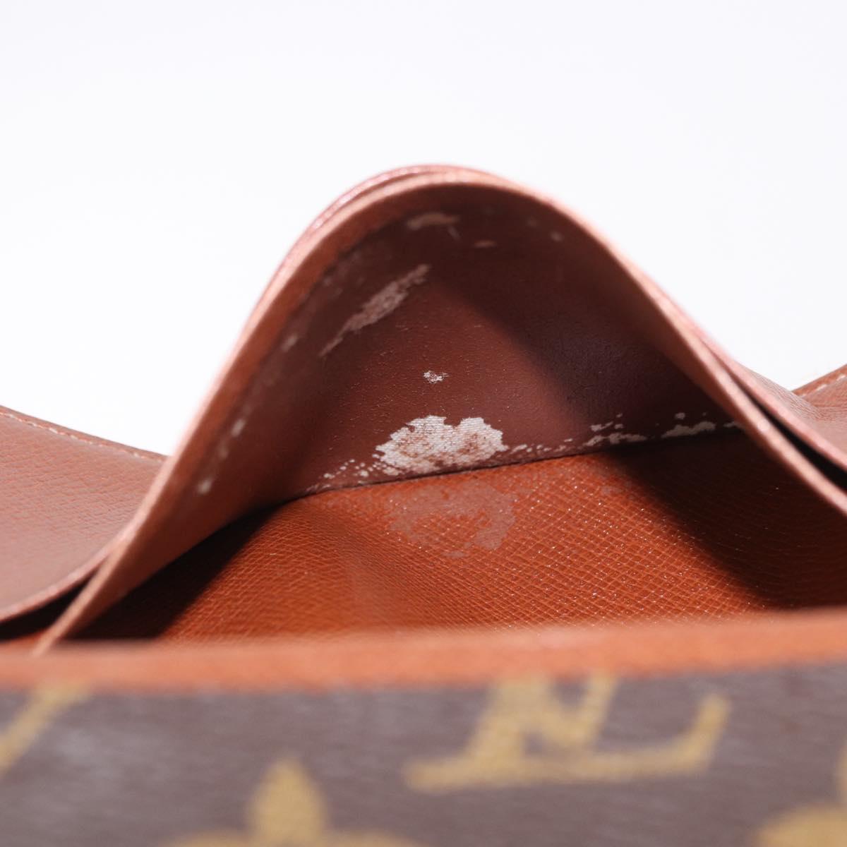LOUIS VUITTON Monogram Porte Monnaie Billets Tresor Wallet M61730 Auth 194485A
