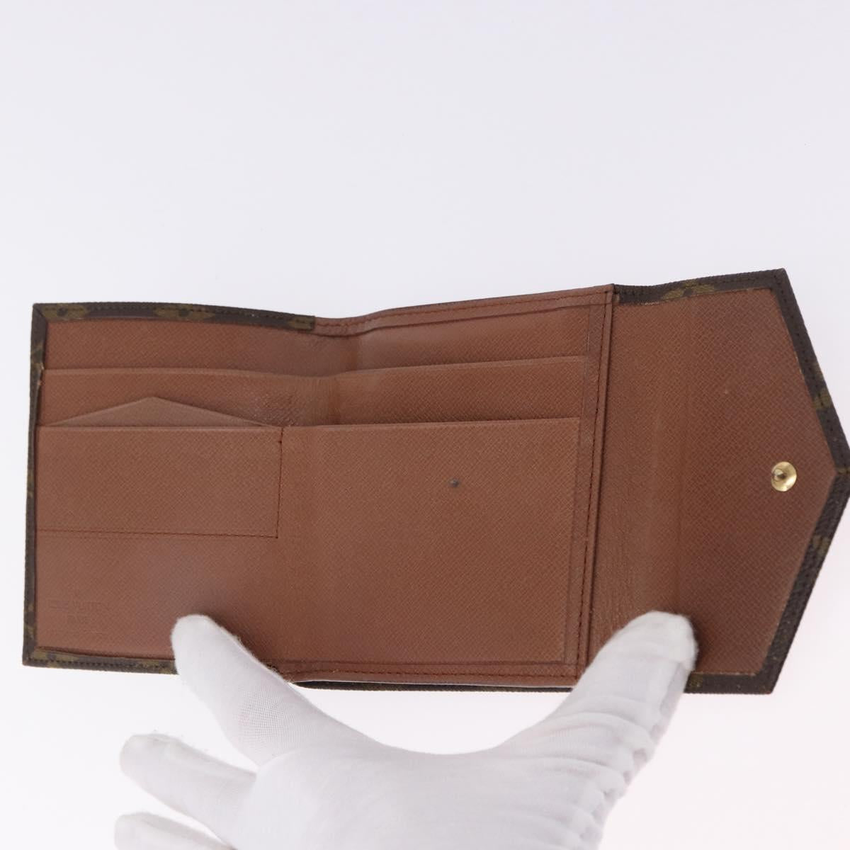 LOUIS VUITTON Monogram Portefeuille Victorine Wallet M62360 LV Auth 194488A