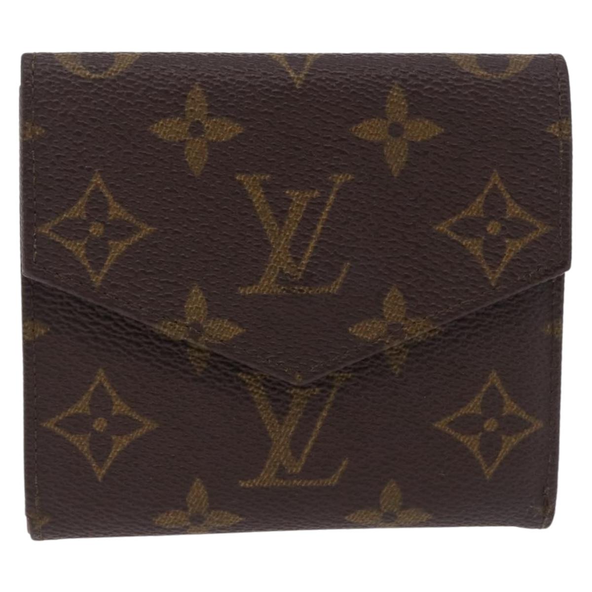 LOUIS VUITTON Monogram Portefeuille Victorine Wallet M62360 LV Auth 194488A