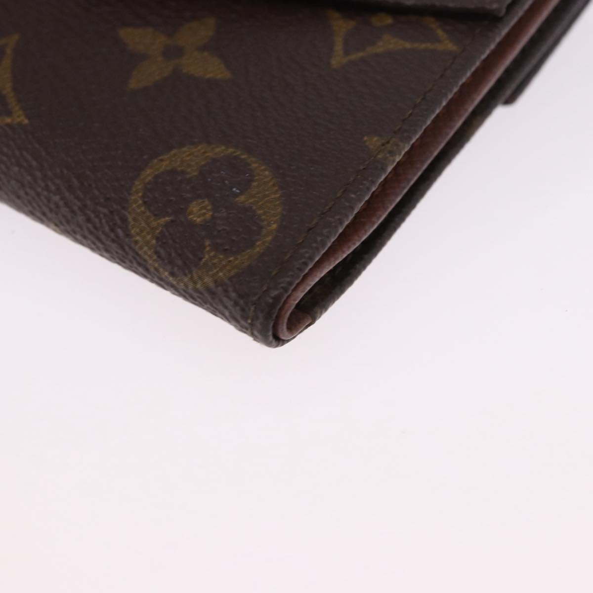 LOUIS VUITTON Monogram Portefeuille Victorine Wallet M62360 LV Auth 194488A