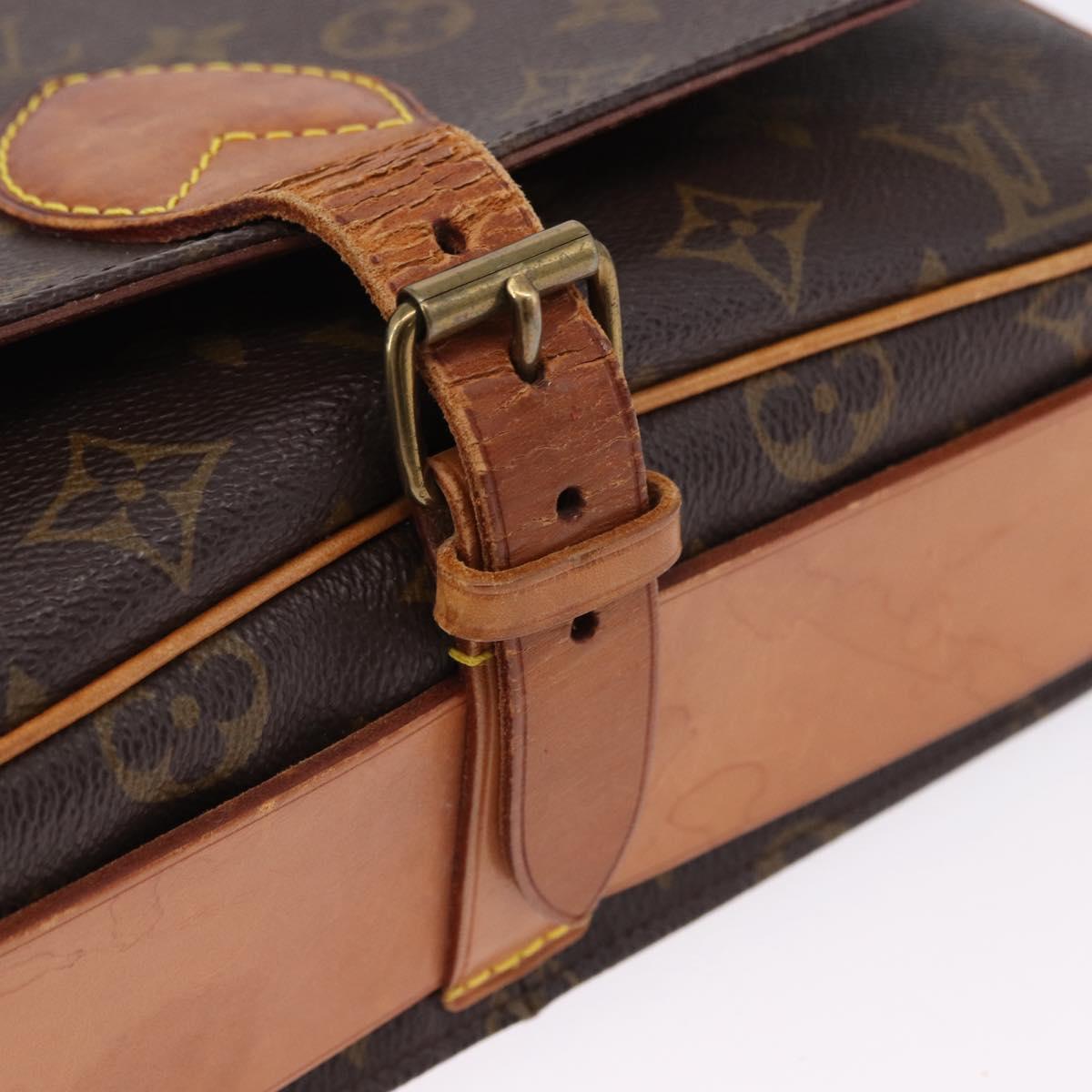 LOUIS VUITTON Monogram Cartouchiere GM Shoulder Bag M51252 LV Auth 194556