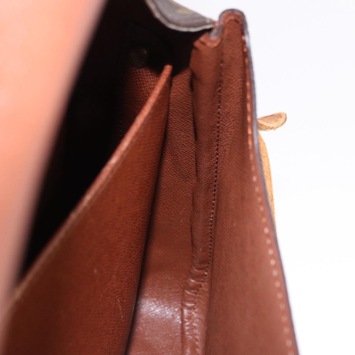 LOUIS VUITTON Monogram Cartouchiere GM Shoulder Bag M51252 LV Auth 194556